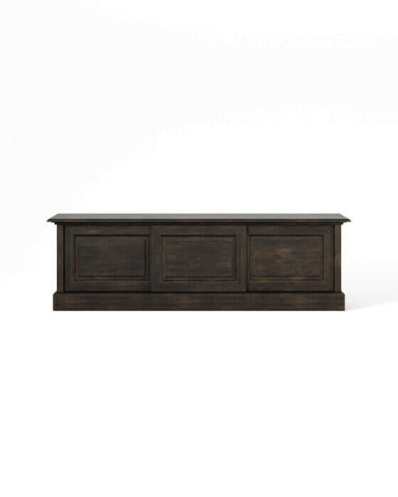 Montauk mediabänk mountain wenge