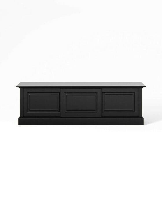 Montauk mediabänk modern black