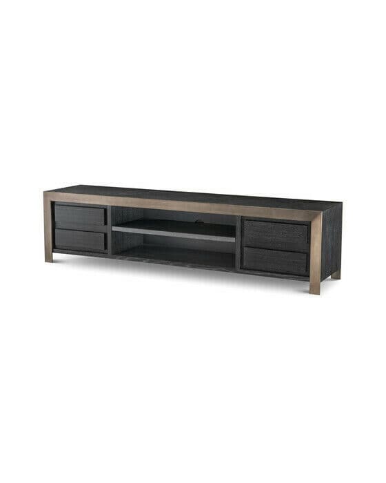 Talbot mediabänk charcoal grey