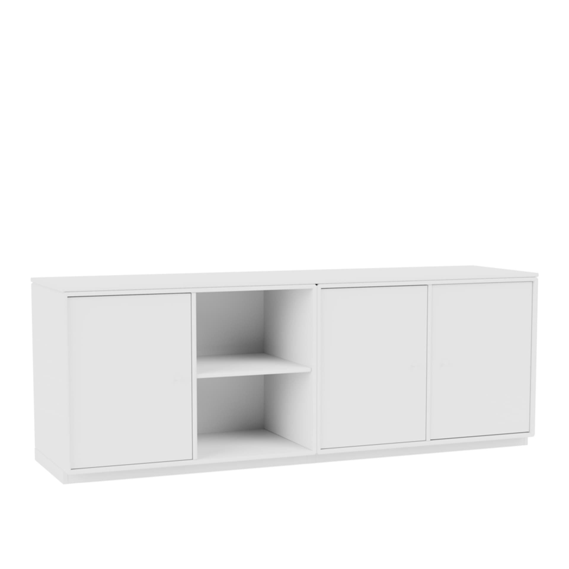 Montana - Save Lowboard, Plinth H3 cm - New White - Skänkar och sideboards - Peter J. Lassen - Vit