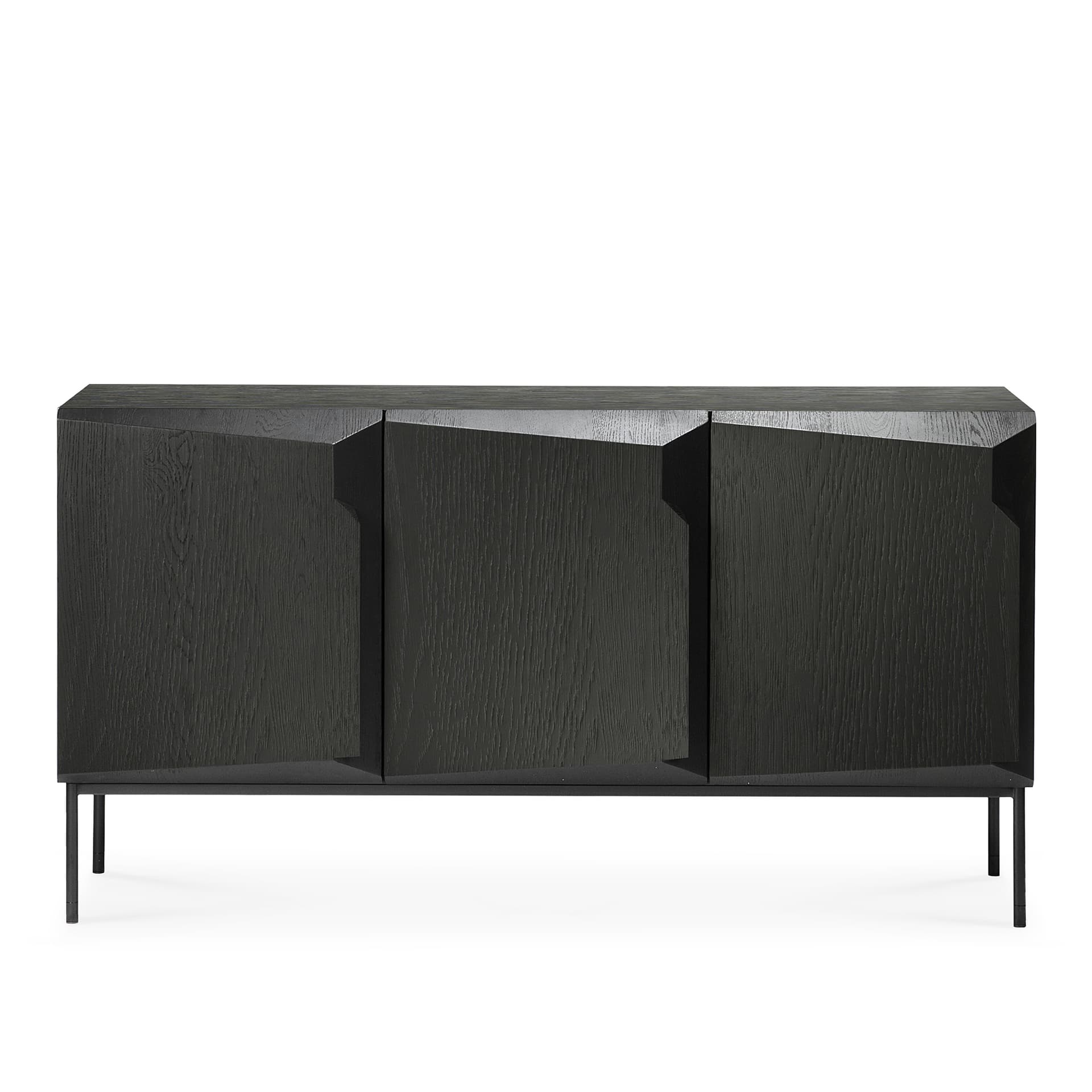 Ethnicraft - Stairs sideboard - 3 doors - Black - Skänkar och sideboards - Alain Van Havre