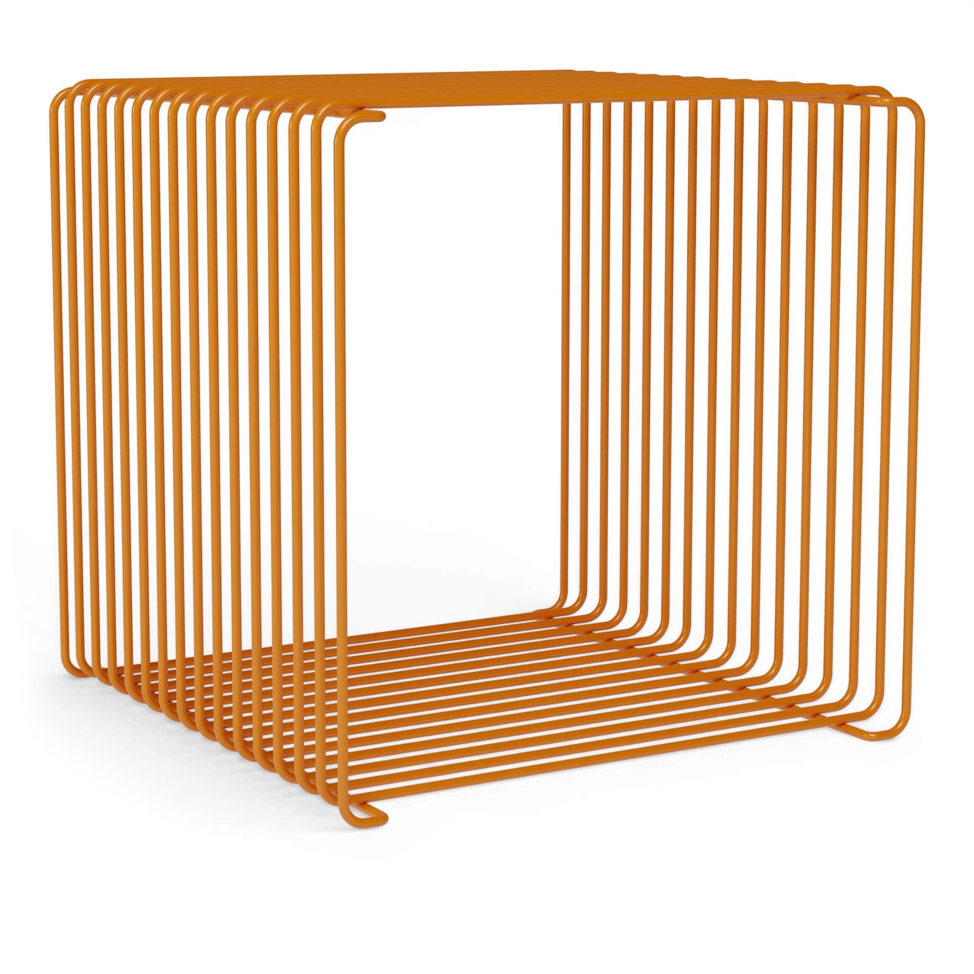 Montana - Panton Wire Single hylla 35 cm 234 tangerine - Hyllor & Hyllsystem - Verner Panton - Orange - Metall