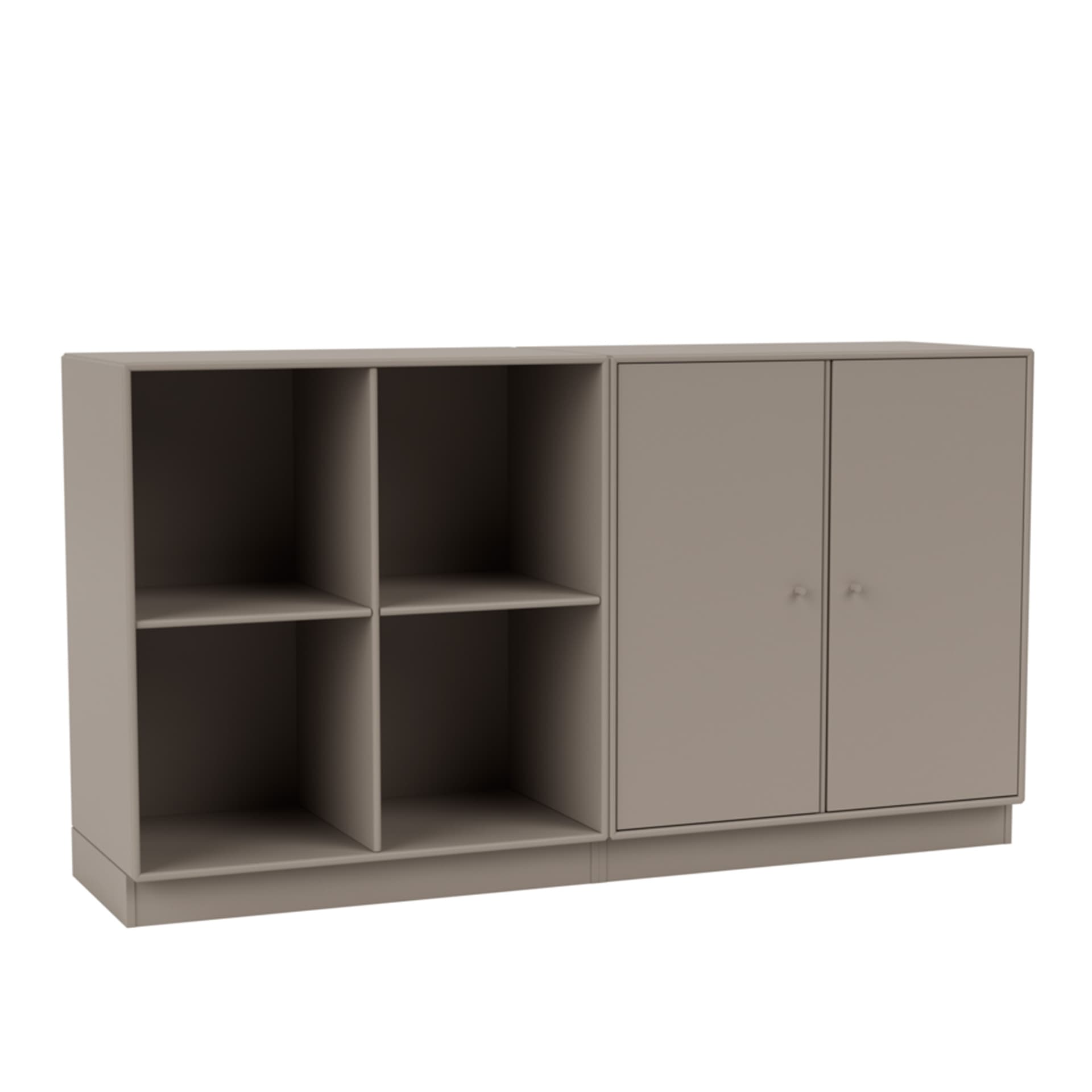 Montana - Pair Classic Sideboard 141-Truffle 07 Plinth 7 cm - Skänkar och sideboards - Peter J. Lassen - Beige - Trä