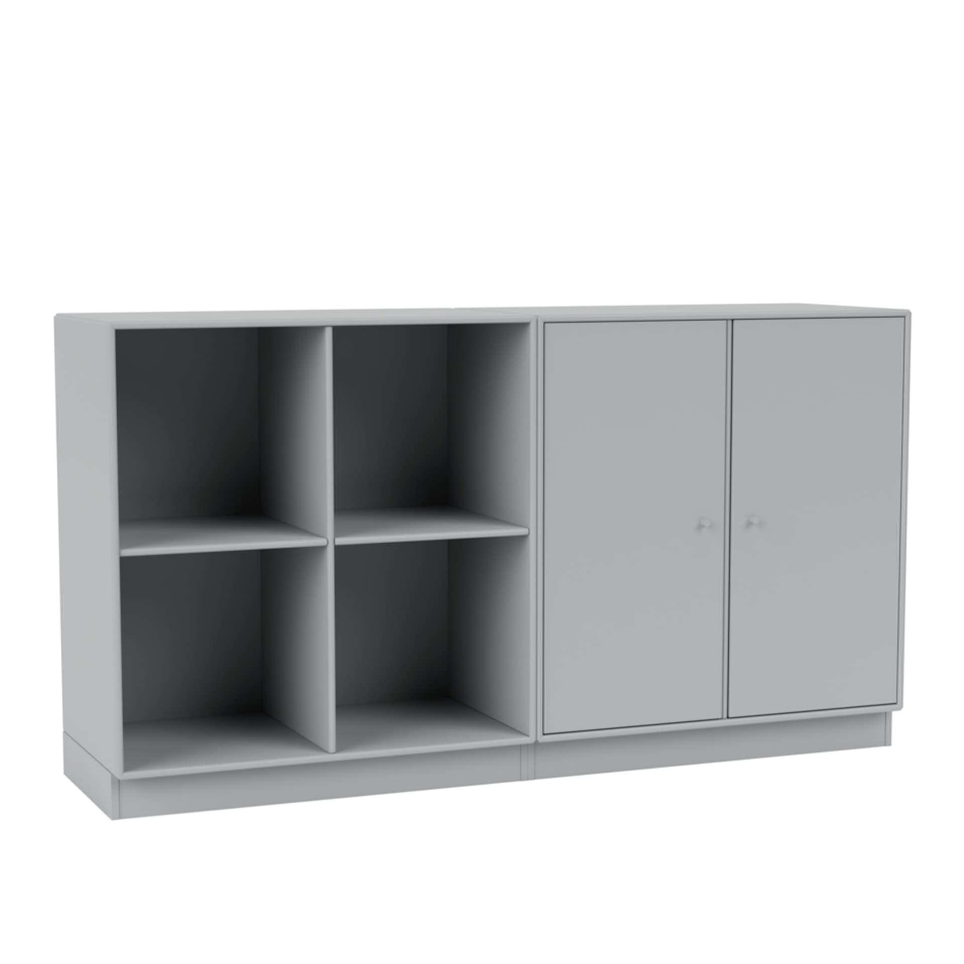 Montana - Pair Classic Sideboard 02-Fjord 07 Plinth 7 cm - Skänkar och sideboards - Peter J. Lassen - Blå - Trä