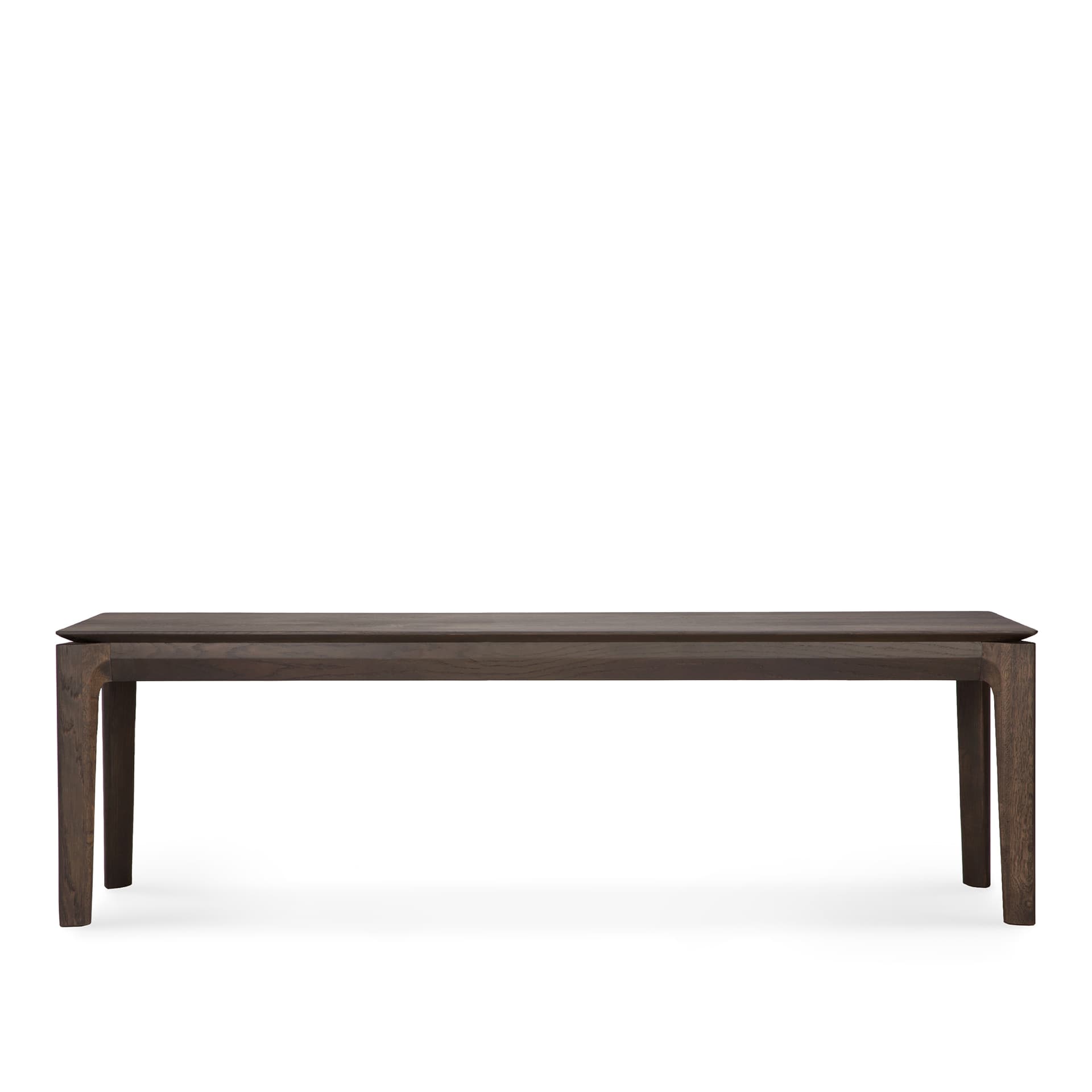 Ethnicraft - Bok Bench - Varnished Oak - Brown -166 x 35 cm - TV-bänkar - Alain Van Havre - Brun - Trä