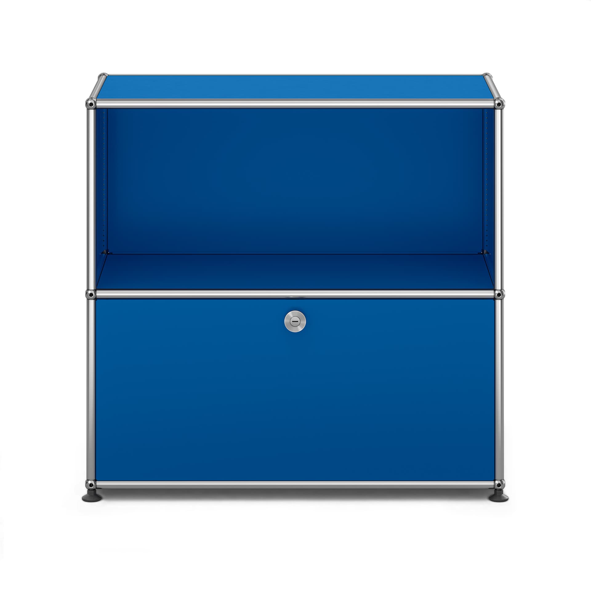 USM - USM Haller M62 27 Gentian Blue - Skänkar och sideboards - Fritz Haller & Paul Schärer - Blå - Metall