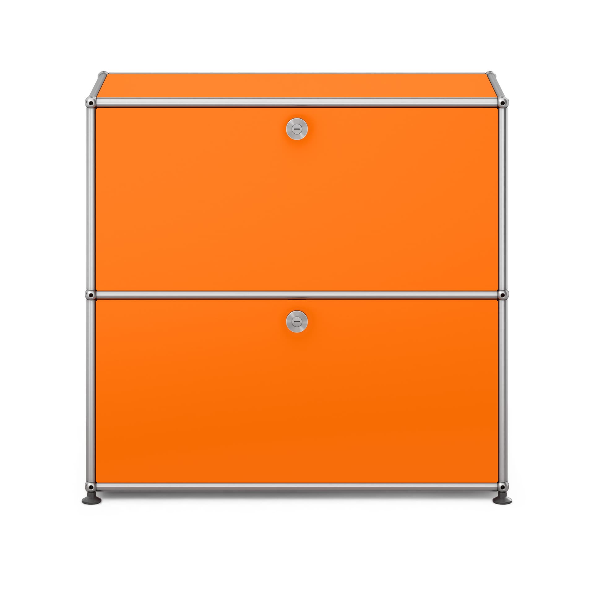 USM - USM Haller S2 26 Pure Orange - Skänkar och sideboards - Fritz Haller & Paul Schärer - Orange - Metall