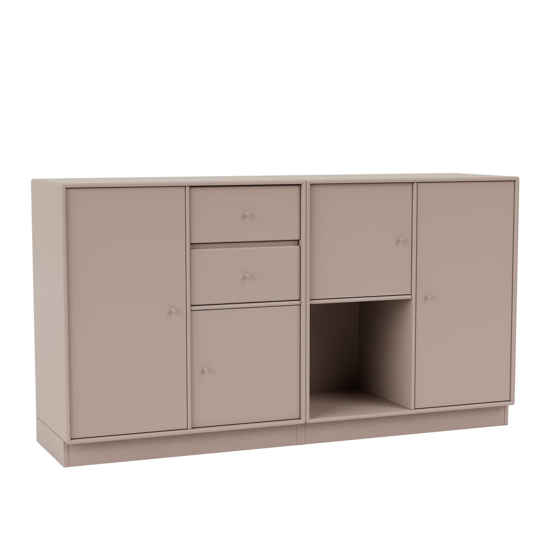 Montana - Couple Sideboard, Plinth H7 cm - Mushroom - Skänkar och sideboards - Peter J. Lassen - Beige