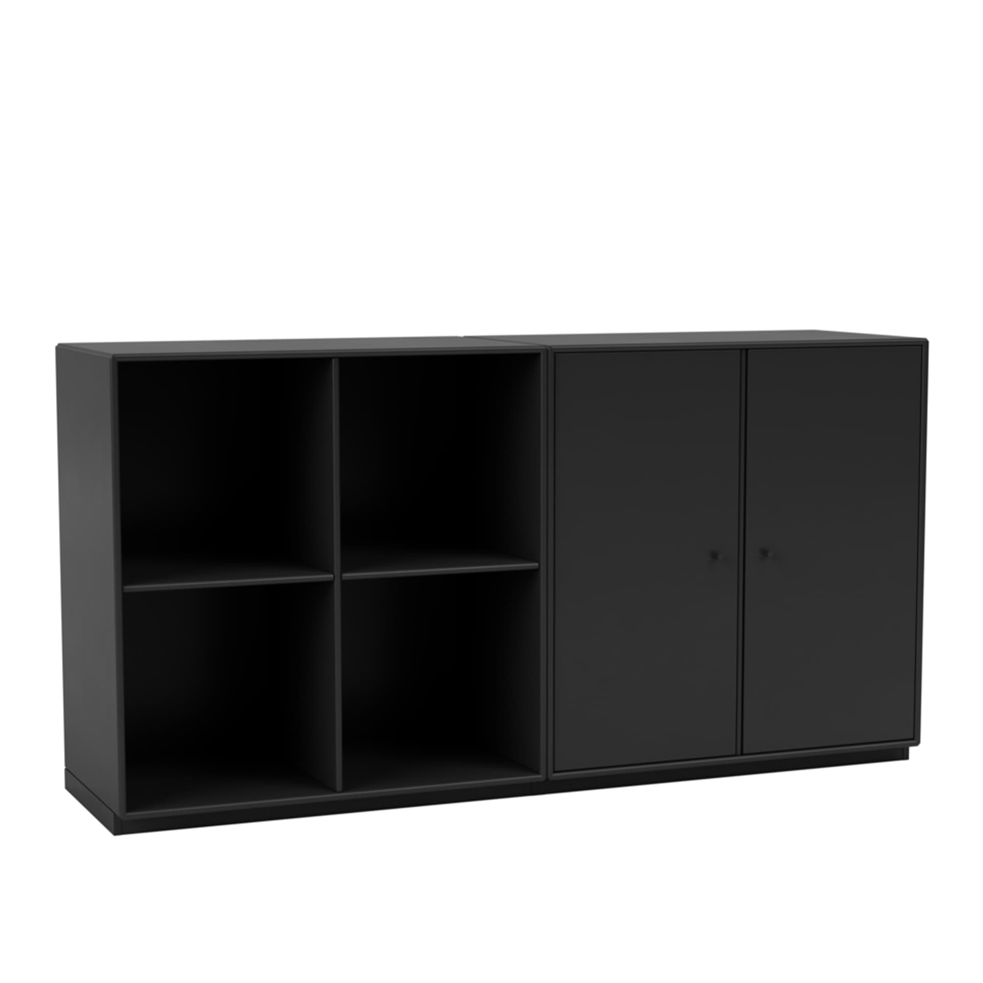 Montana - Pair Classic Sideboard 05-Black 06 Plinth 3 cm - Skänkar och sideboards - Peter J. Lassen - Svart - Trä