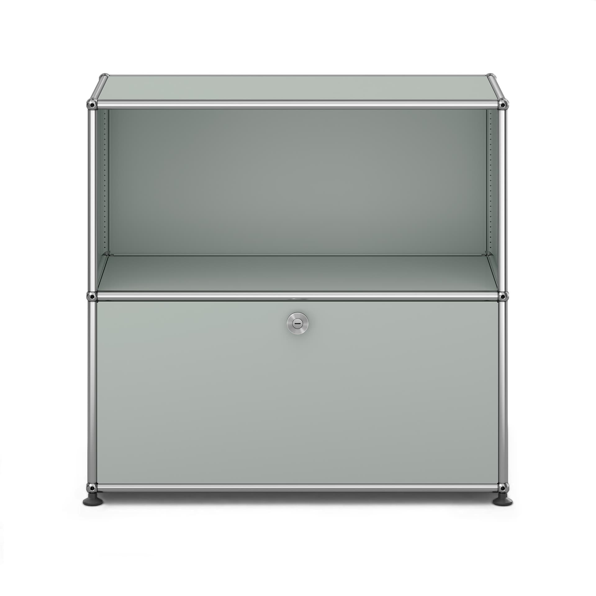 USM - USM Haller M62 29 Light Grey - Skänkar och sideboards - Fritz Haller & Paul Schärer - Grå - Metall
