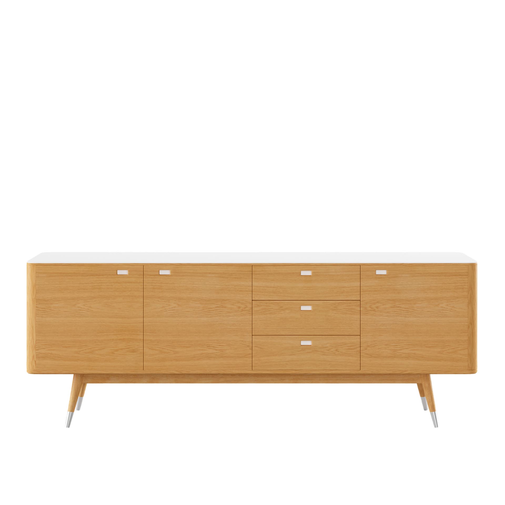 Naver Collection - AK 2660 Skänk, Oljad ek - Skänkar och sideboards - Nissen & Gehl - Träfärgad - Naturmaterial/Trä