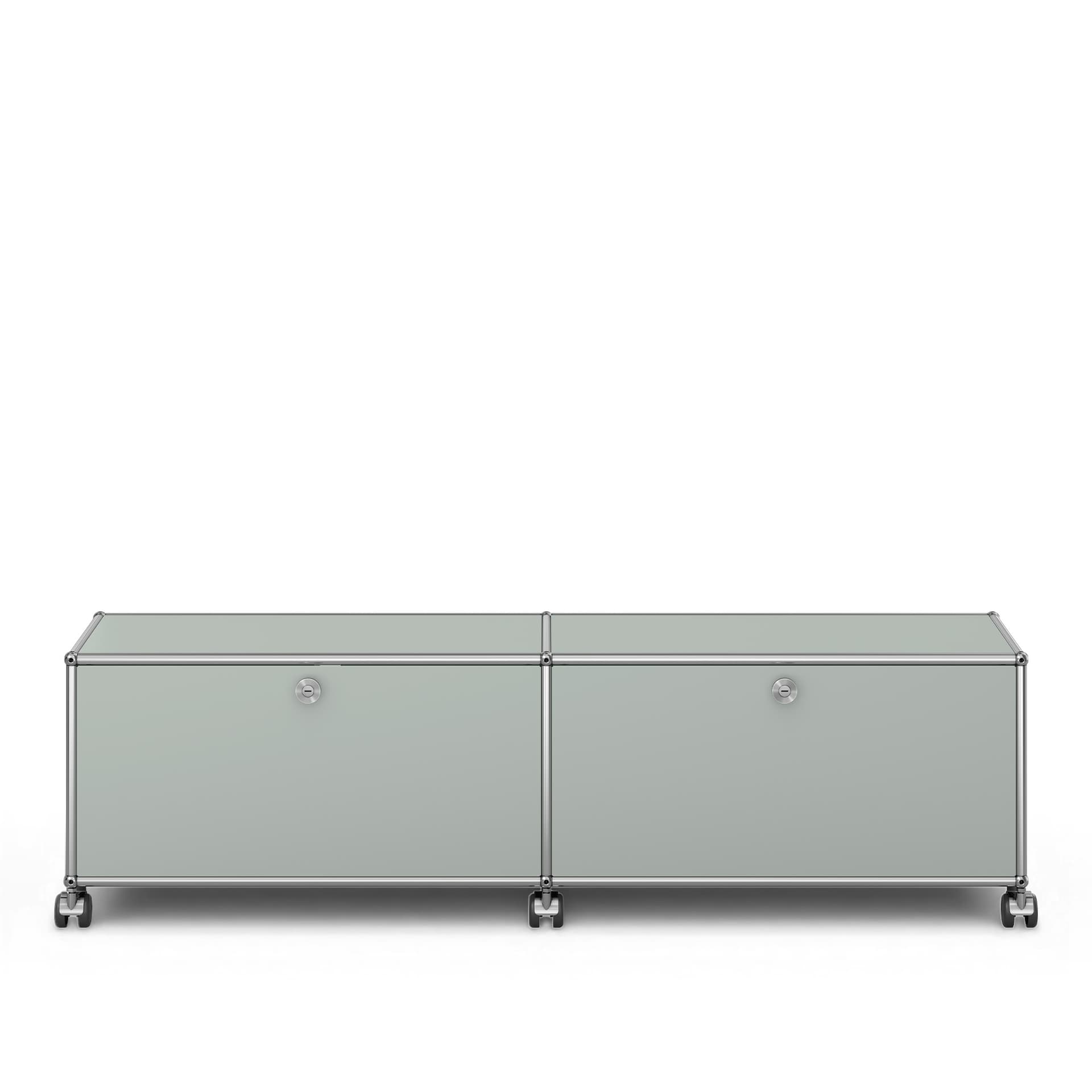 USM - USM Haller TV Furniture M61 Light Gray - TV-bänkar - Fritz Haller & Paul Schärer - Grå