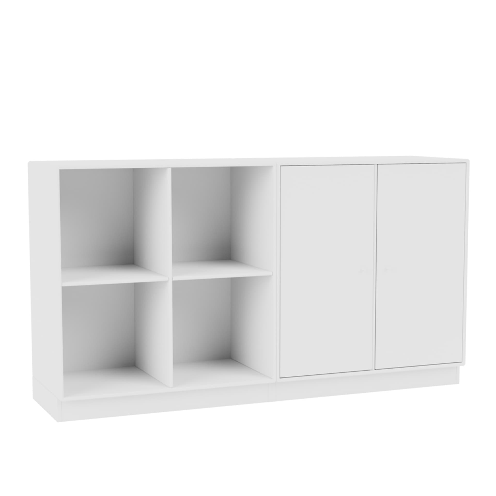 Montana - Pair Classic Sideboard, Plinth H7 cm - New White - Skänkar och sideboards - Peter J. Lassen - Vit - Trä