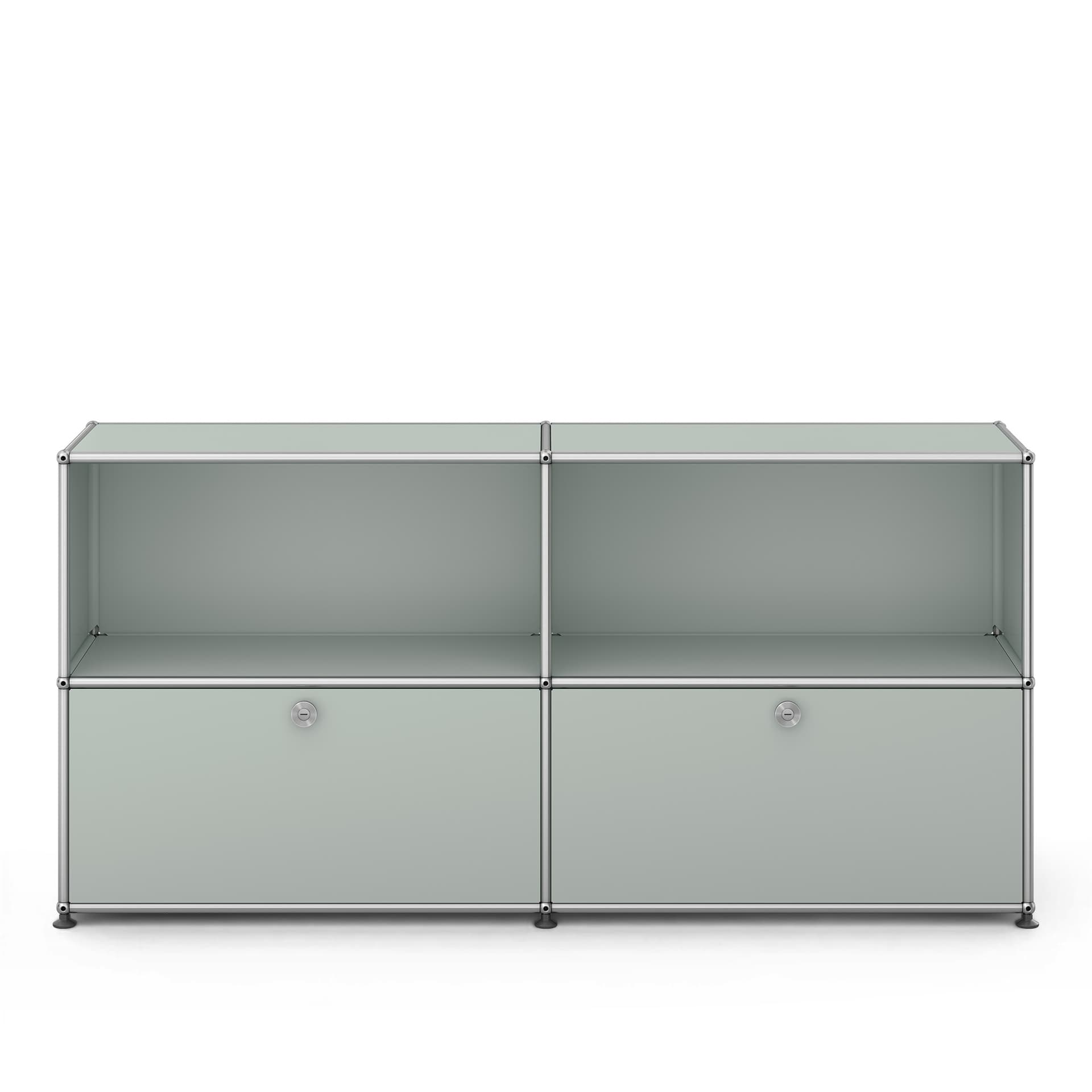 USM - USM Haller Sideboard C2 Light Gray - Skänkar och sideboards - Fritz Haller & Paul Schärer - Grå