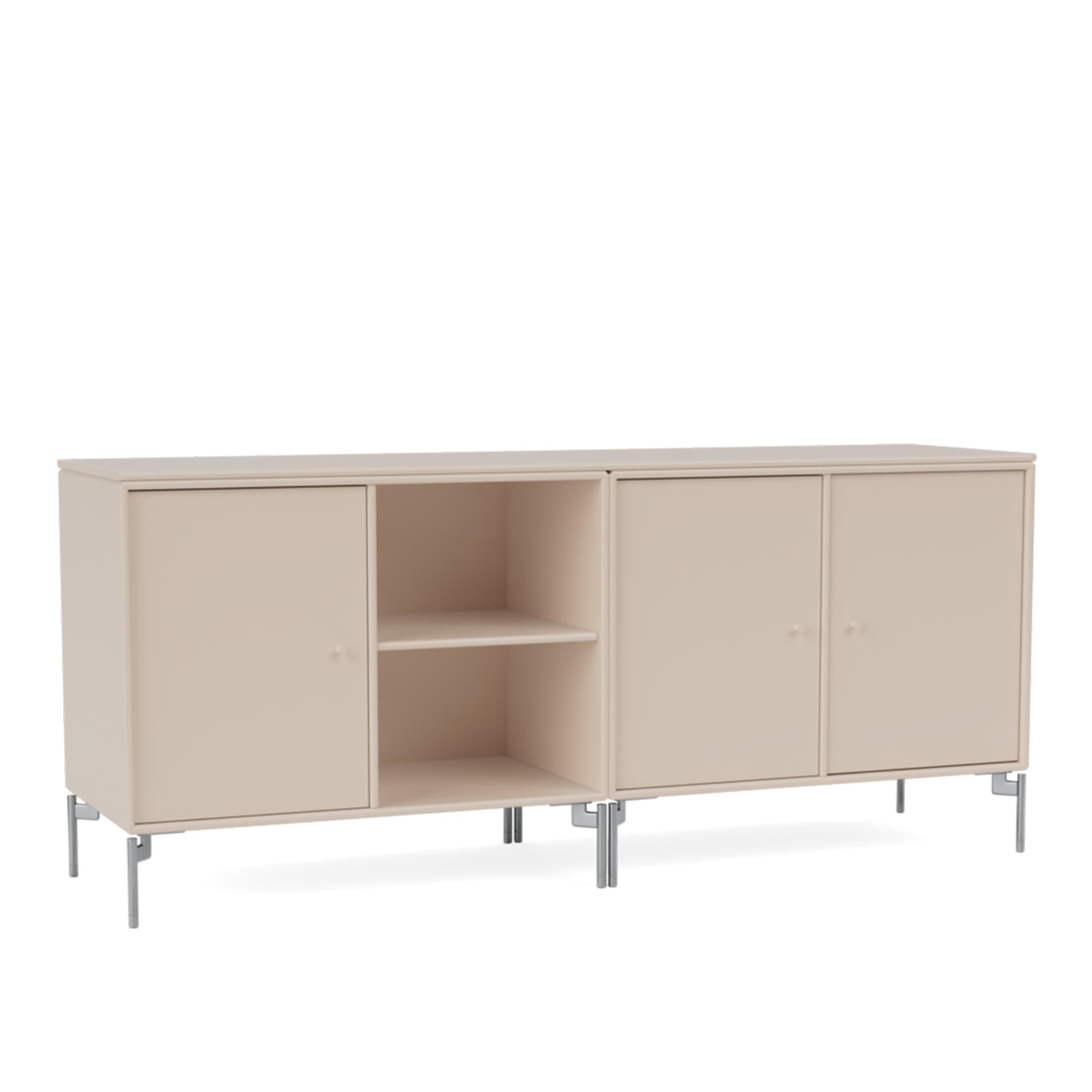 Montana - Save Lowboard 168-Clay Matt Chrome - Skänkar och sideboards - Peter J. Lassen - Beige - Trä