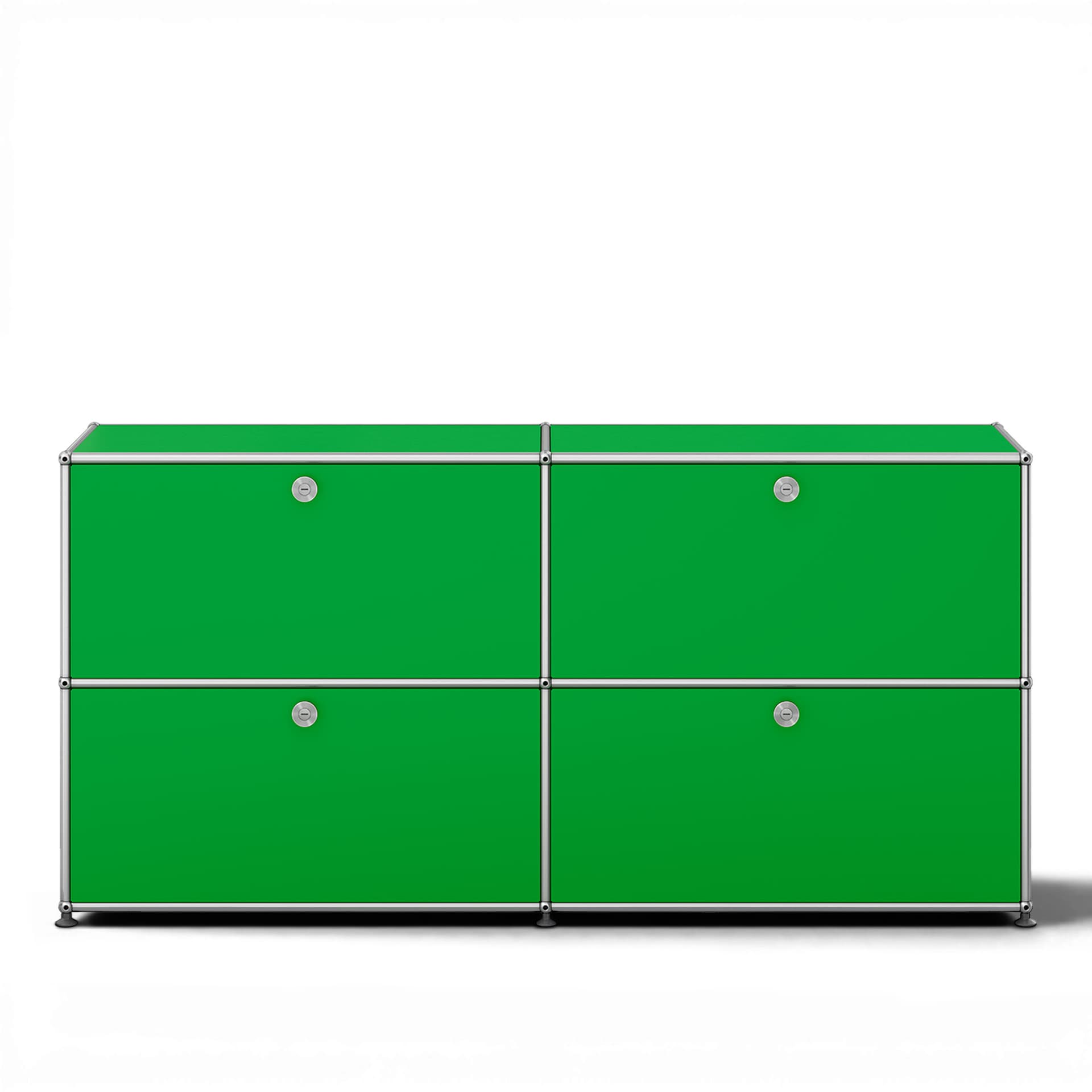USM - USM Haller 109 Sideboard USM Green - Skänkar och sideboards - Fritz Haller & Paul Schärer - Grön - Metall