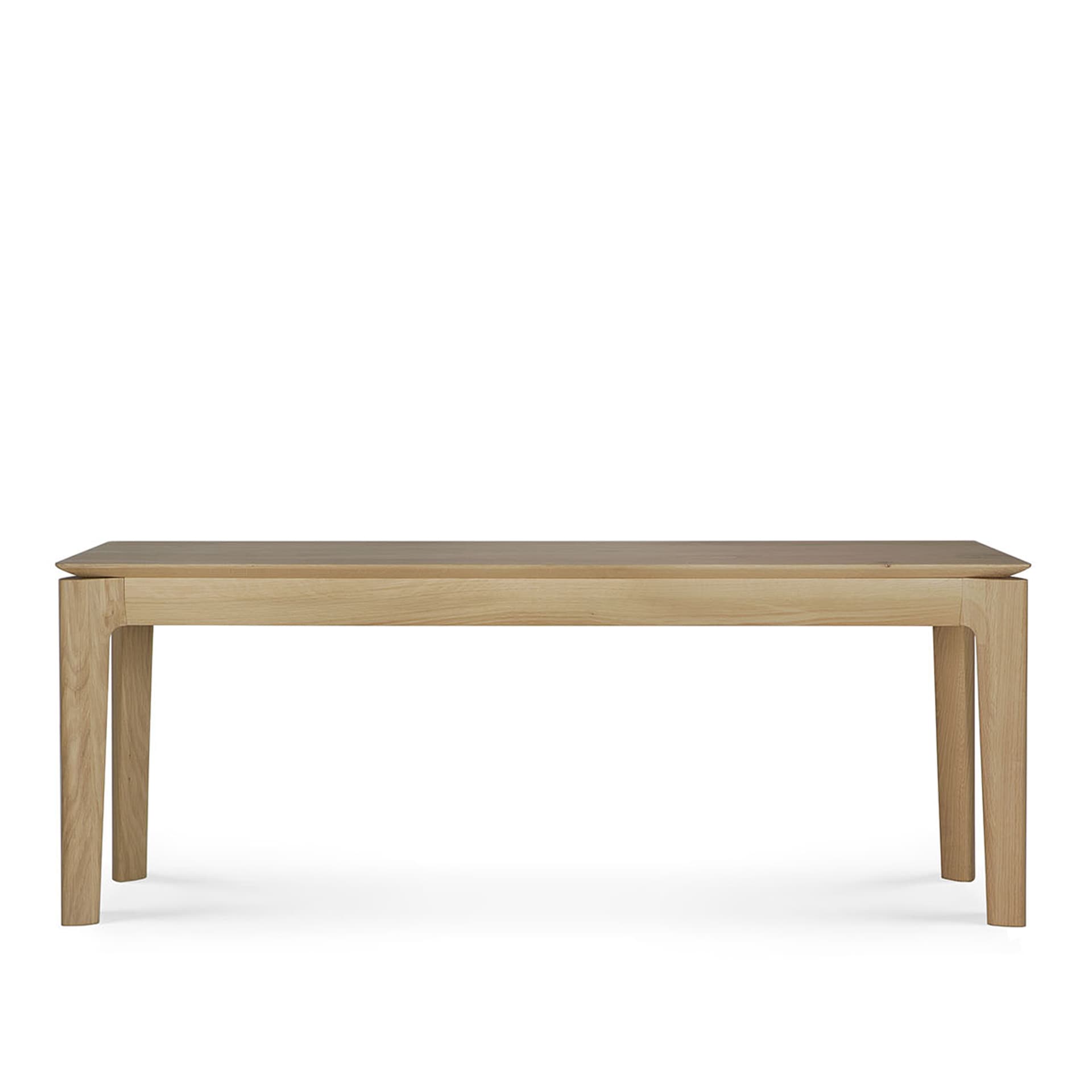 Ethnicraft - Bok Bench Oak 126 cm - TV-bänkar - Alain Van Havre - Träfärgad - Trä