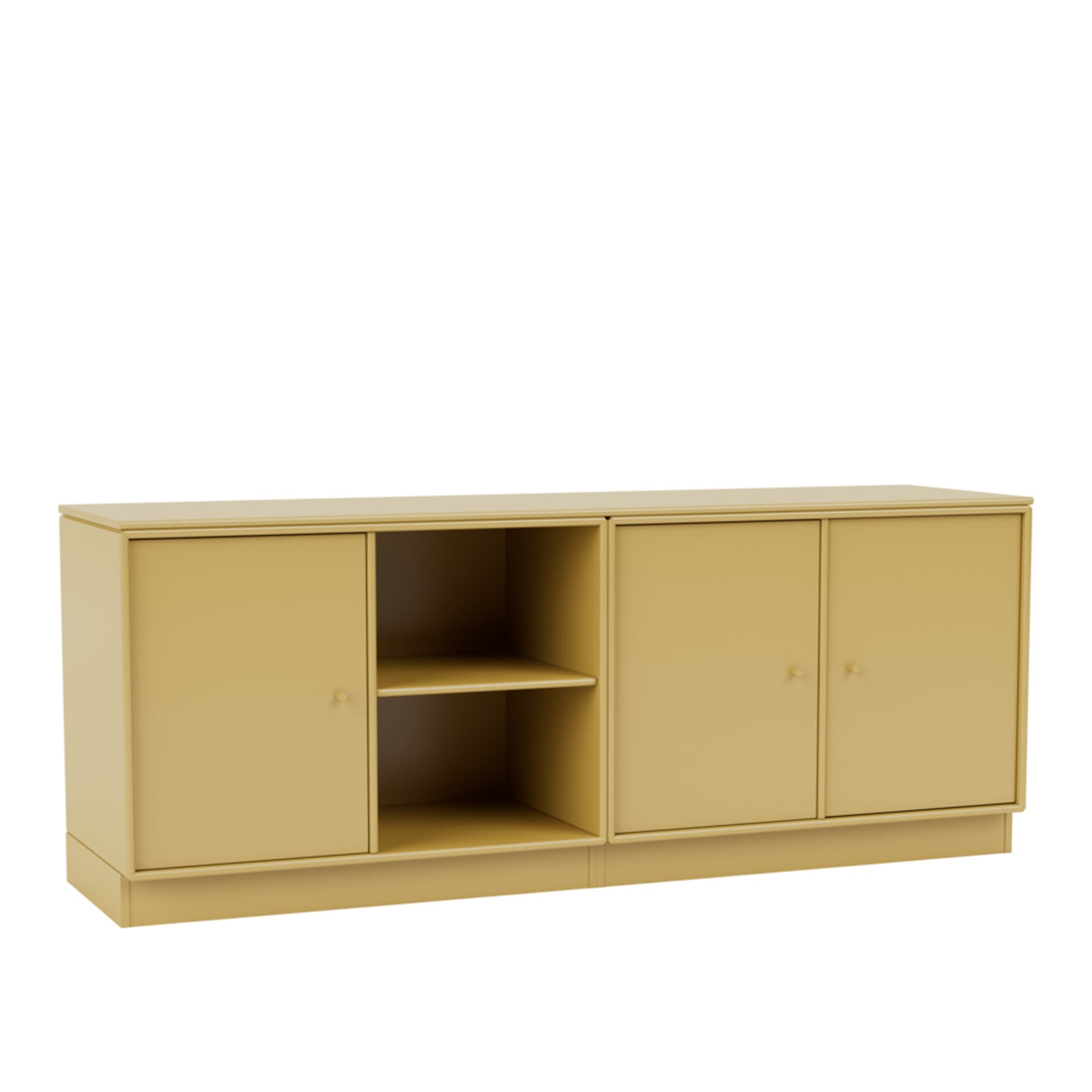 Montana - Save Lowboard 157-Cumin 07 Plinth 7 cm - Skänkar och sideboards - Peter J. Lassen - Gul - Trä