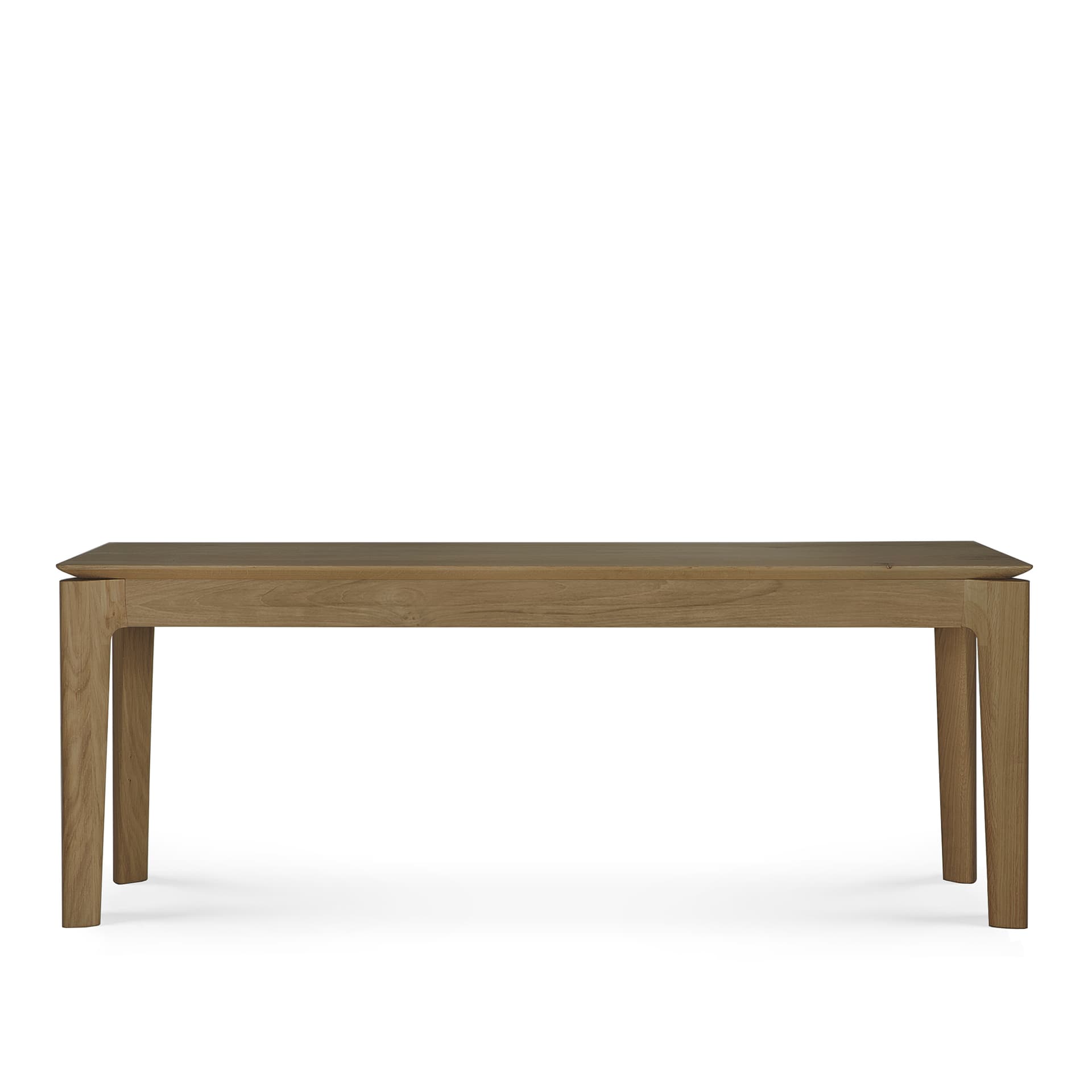 Ethnicraft - Bok Bench -Teak -126 x 35 cm - TV-bänkar - Alain Van Havre - Träfärgad - Trä