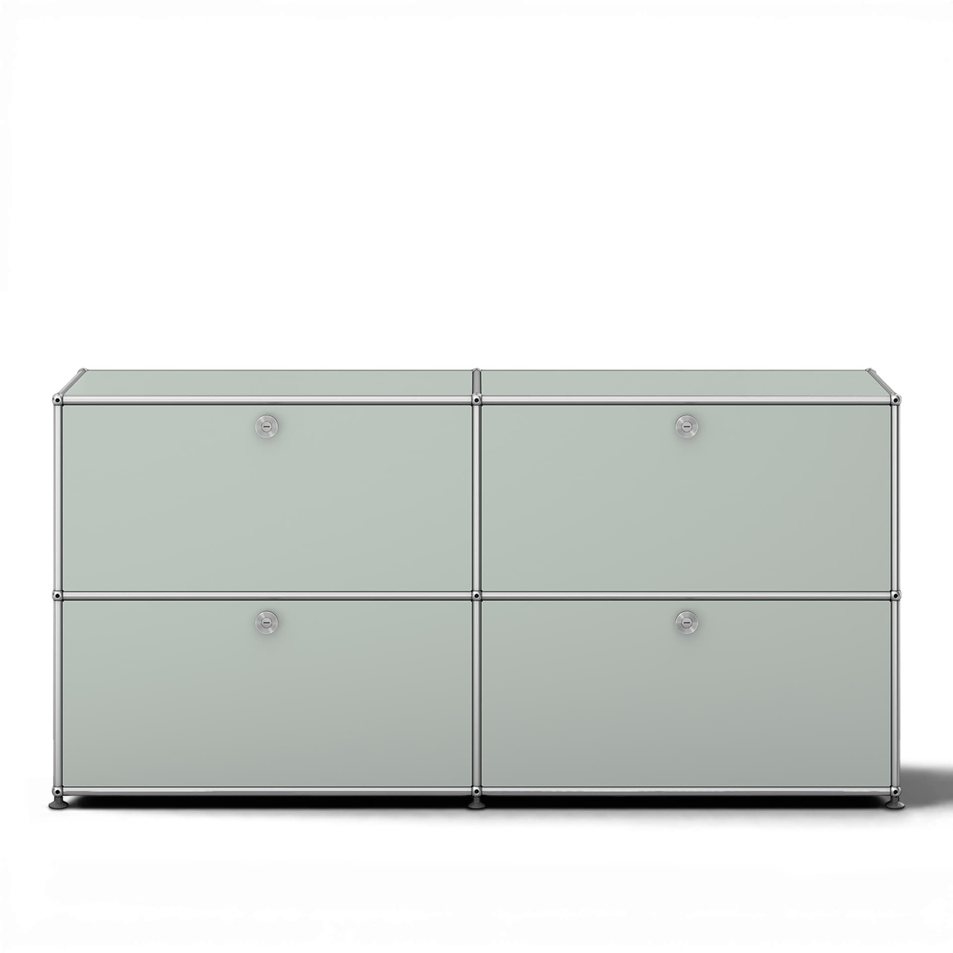 USM - USM Haller 109 Sideboard Light Gray - Skänkar och sideboards - Fritz Haller & Paul Schärer - Grå - Metall