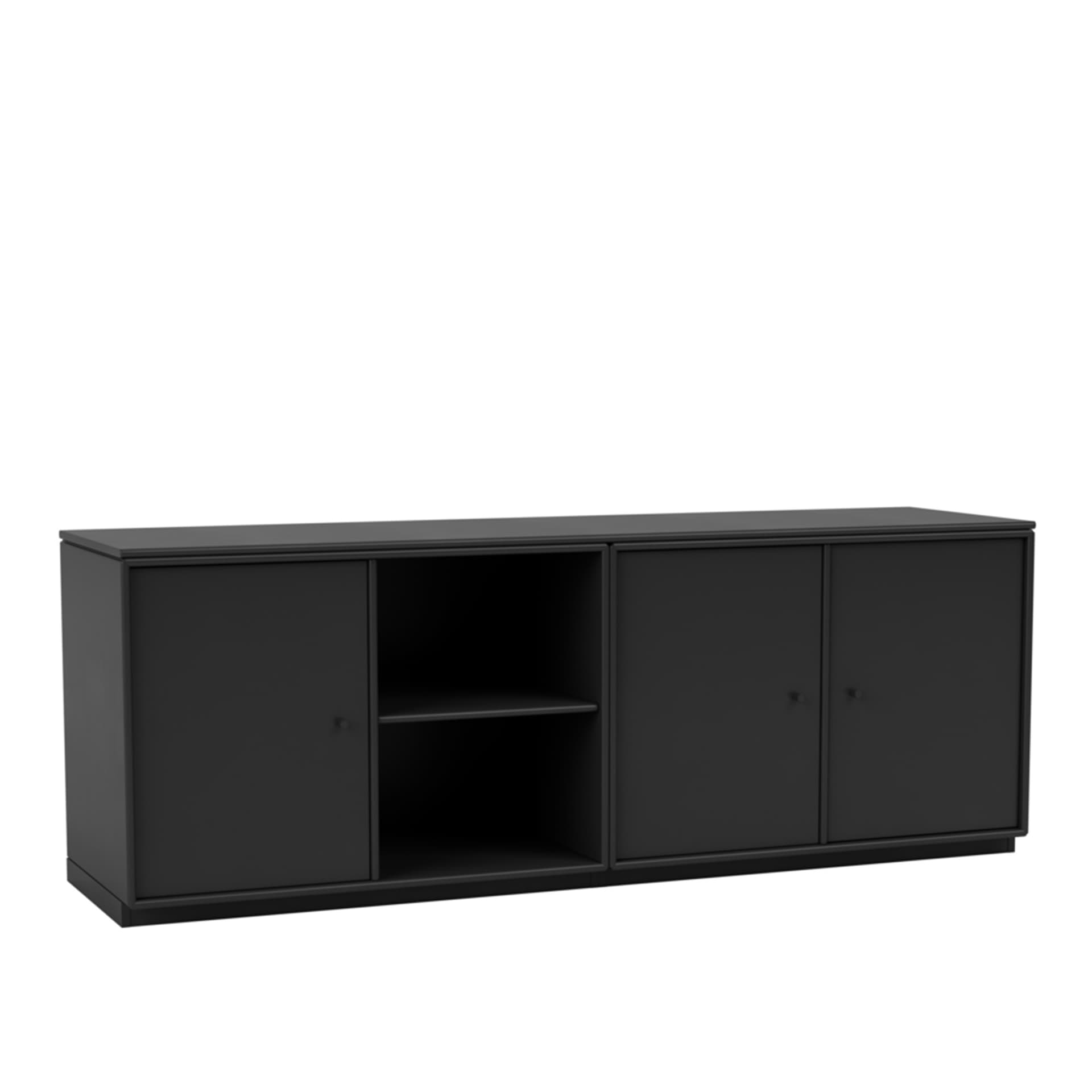 Montana - Save Lowboard 05-Black 06 Plinth 3 cm - Skänkar och sideboards - Peter J. Lassen - Svart - Trä