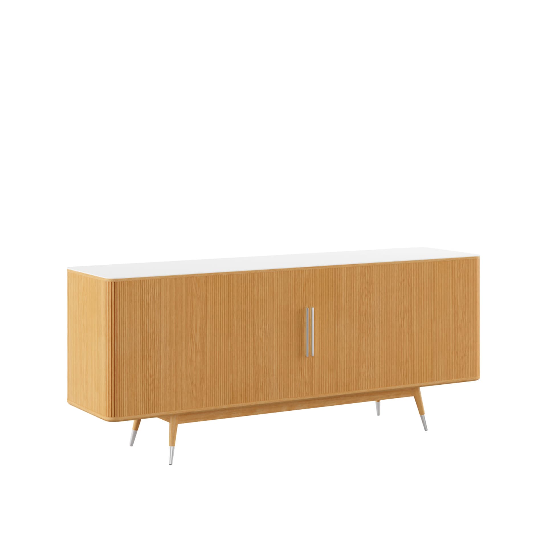Naver Collection - AK 2732 Skänk, Oljad ek, Underrede i samma trä - Skänkar och sideboards - Nissen & Gehl - Träfärgad - Naturmaterial/Trä