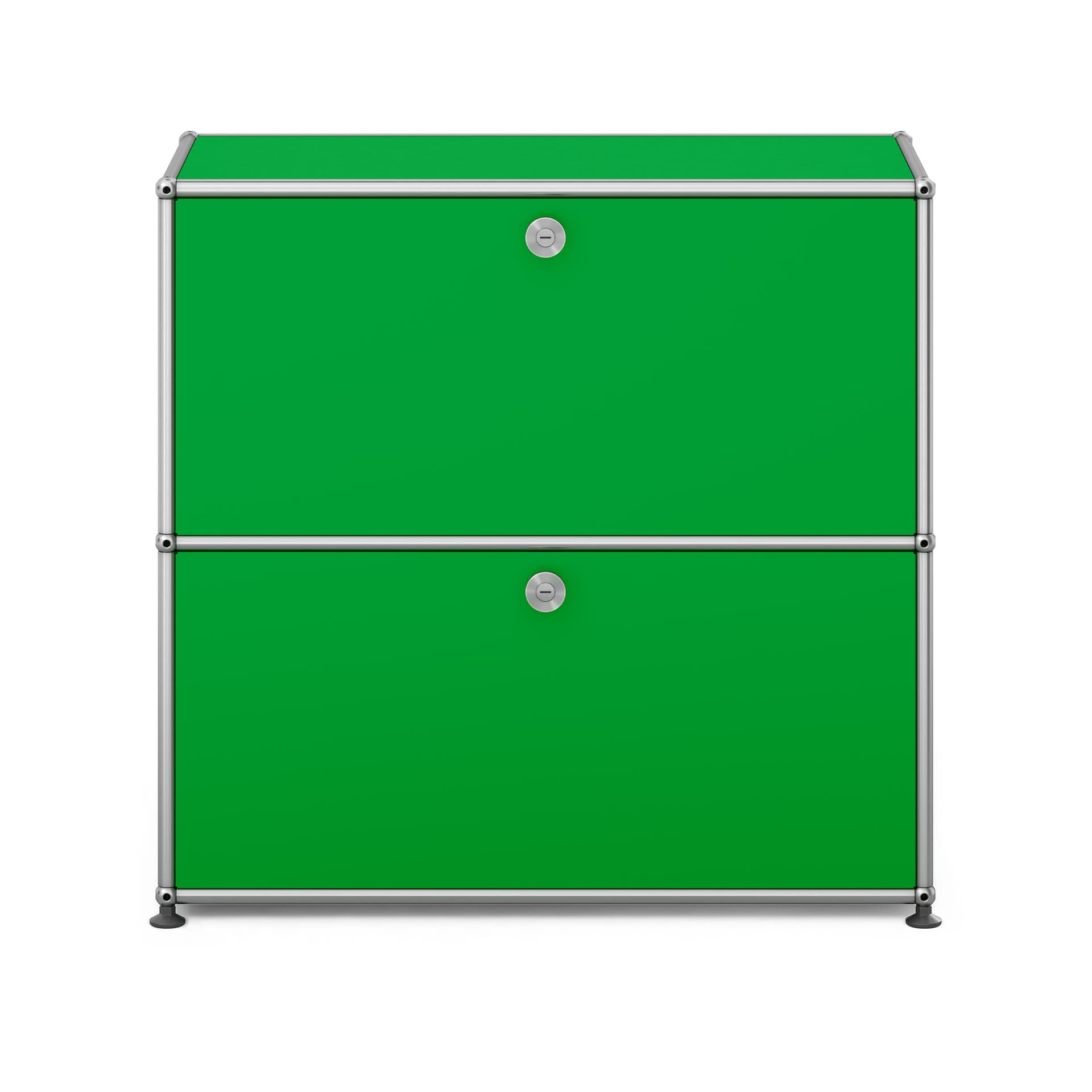USM - USM Haller S2 28 USM Green - Skänkar och sideboards - Fritz Haller & Paul Schärer - Grön - Metall