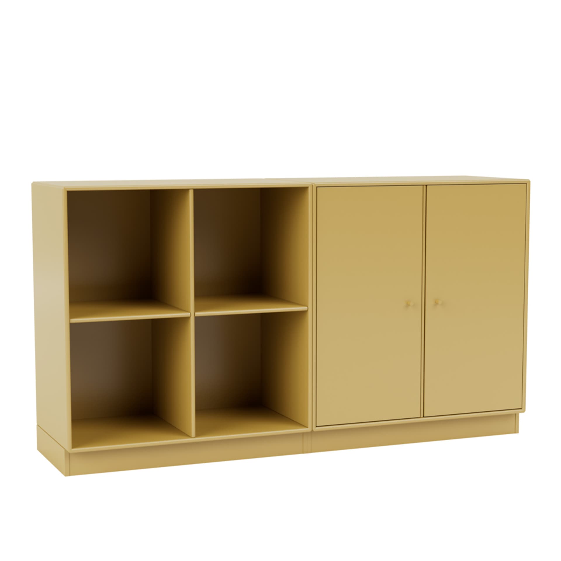 Montana - Pair Classic Sideboard 157-Cumin 07 Plinth 7 cm - Skänkar och sideboards - Peter J. Lassen - Gul - Trä