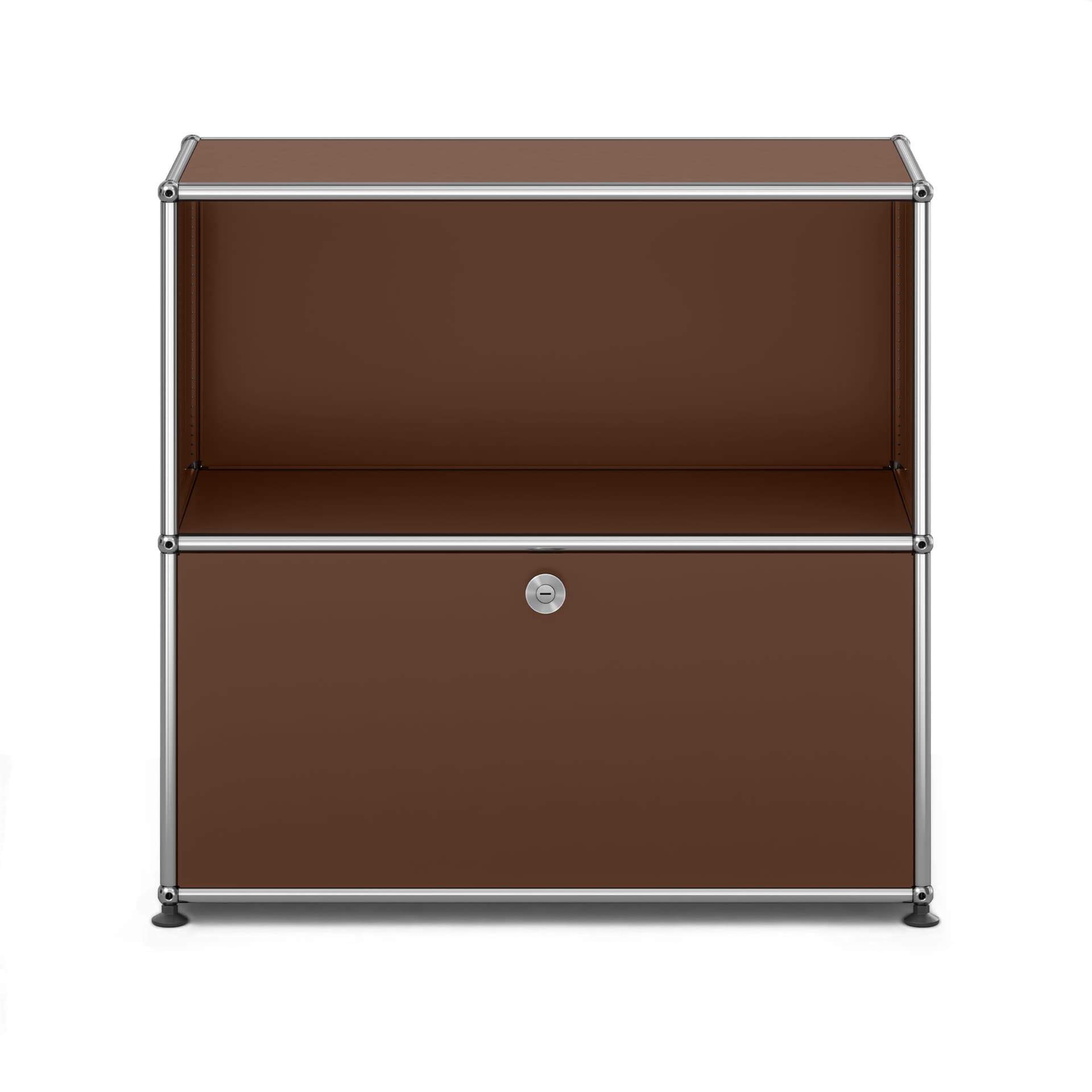 USM - USM Haller M62 22 USM Brown - Skänkar och sideboards - Fritz Haller & Paul Schärer - Brun - Metall