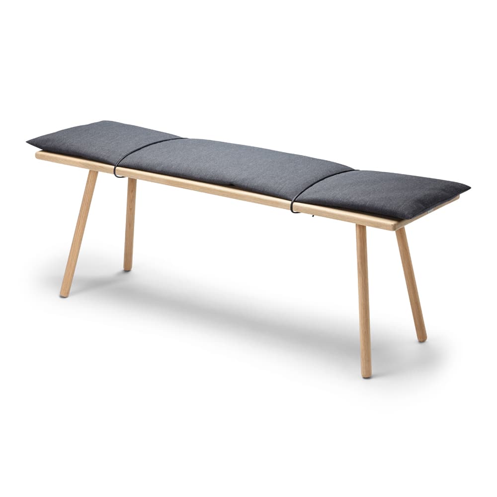 Fritz Hansen - Georg Bench Obehandlad - TV-bänkar - Christina Liljenberg Halstrøm - Läder/Trä/Ull