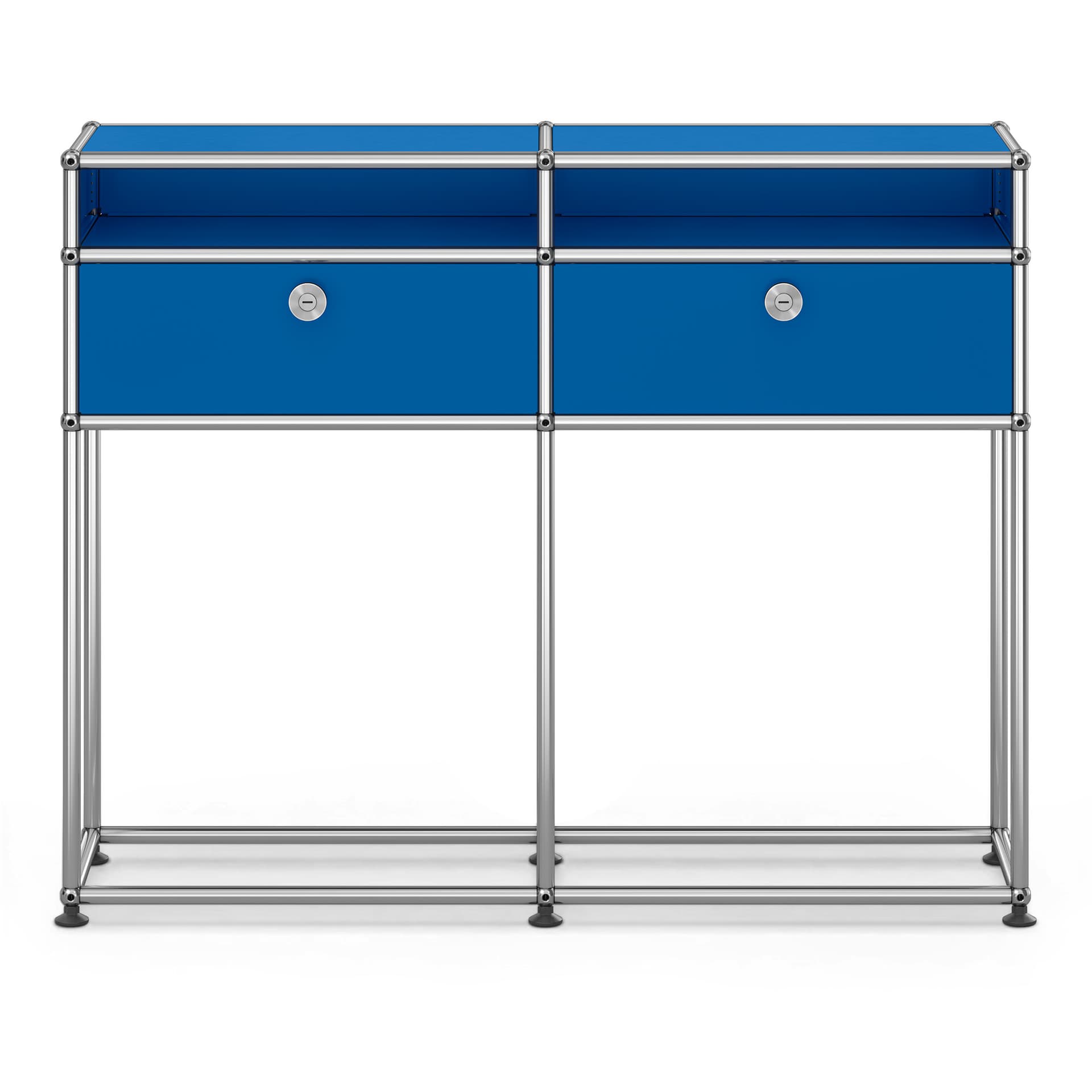 USM - USM Haller Sideboard M51 Gentian Blue - Skänkar och sideboards - Fritz Haller & Paul Schärer - Blå - Metall