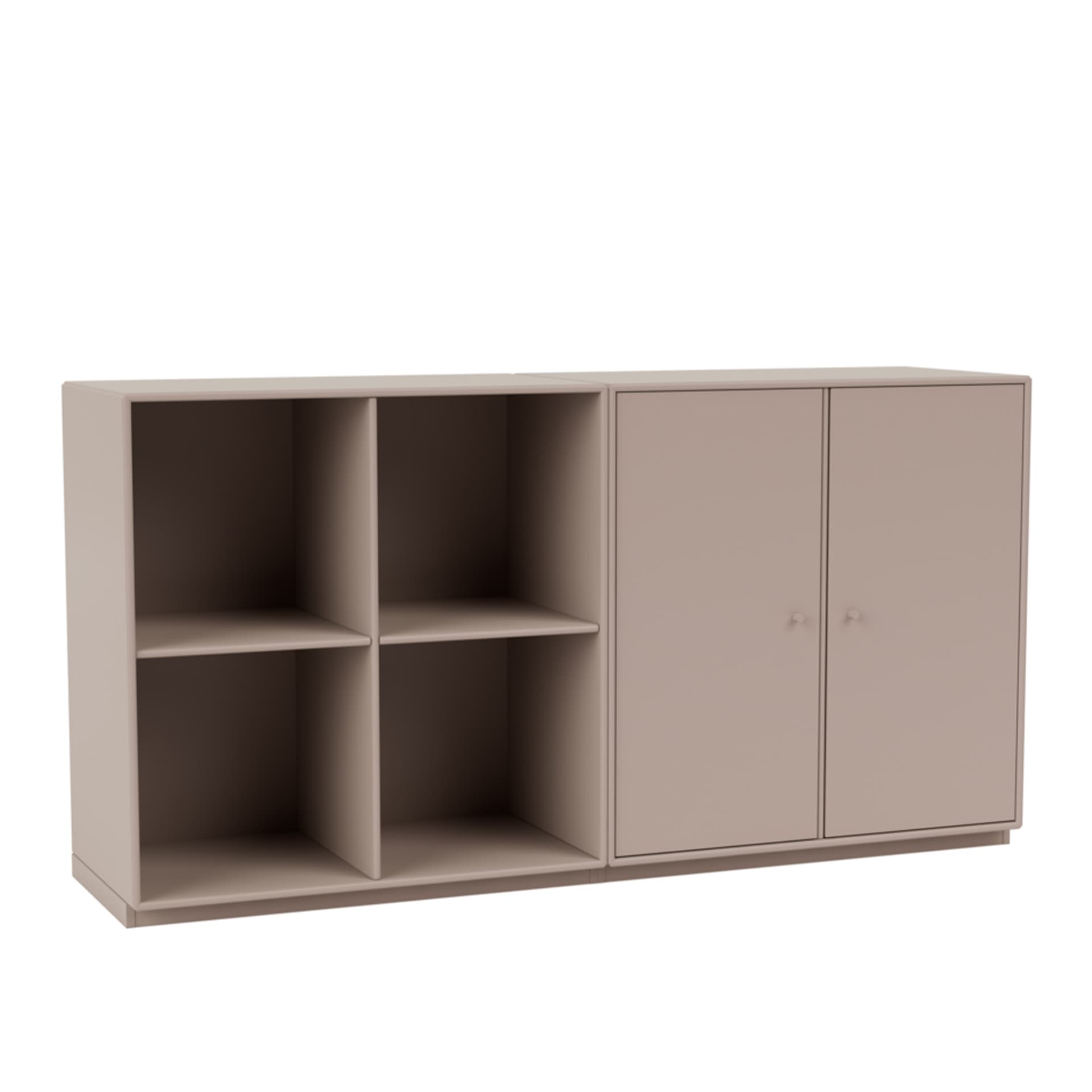 Montana - Pair Classic Sideboard, Plinth H3 cm - Mushroom - Skänkar och sideboards - Peter J. Lassen - Beige