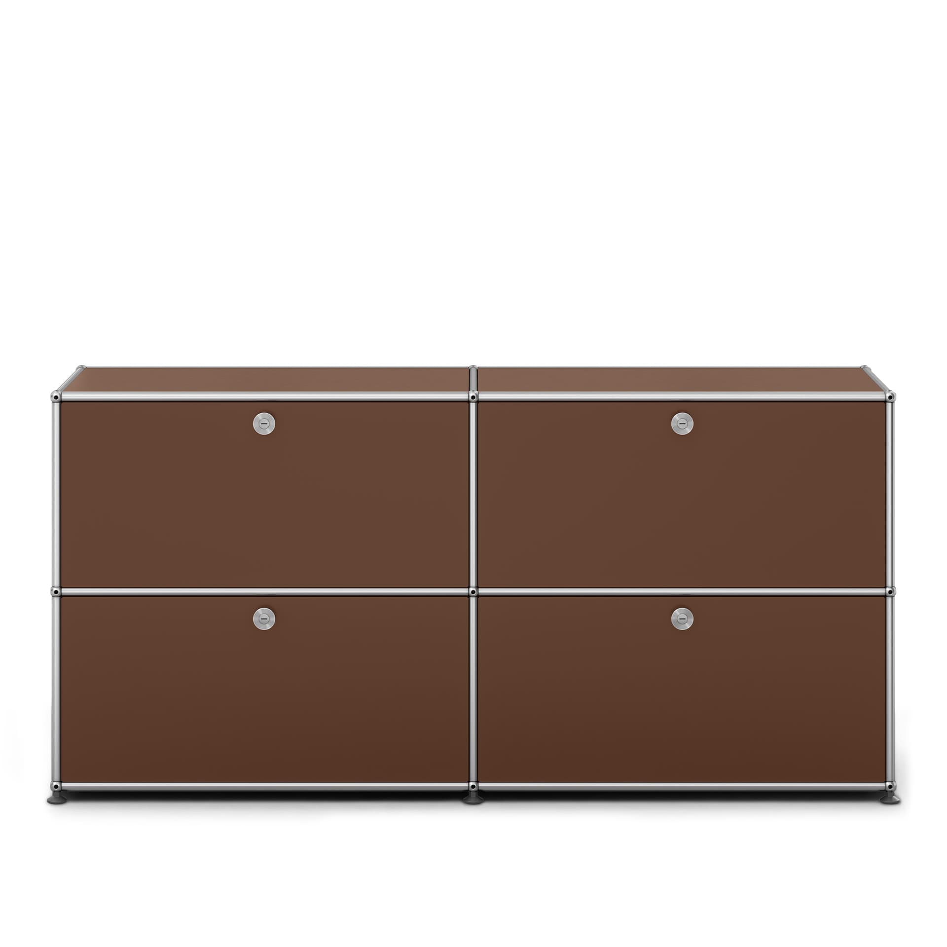 USM - USM Haller Sideboard E2 USM Brown - Skänkar och sideboards - Fritz Haller & Paul Schärer - Brun