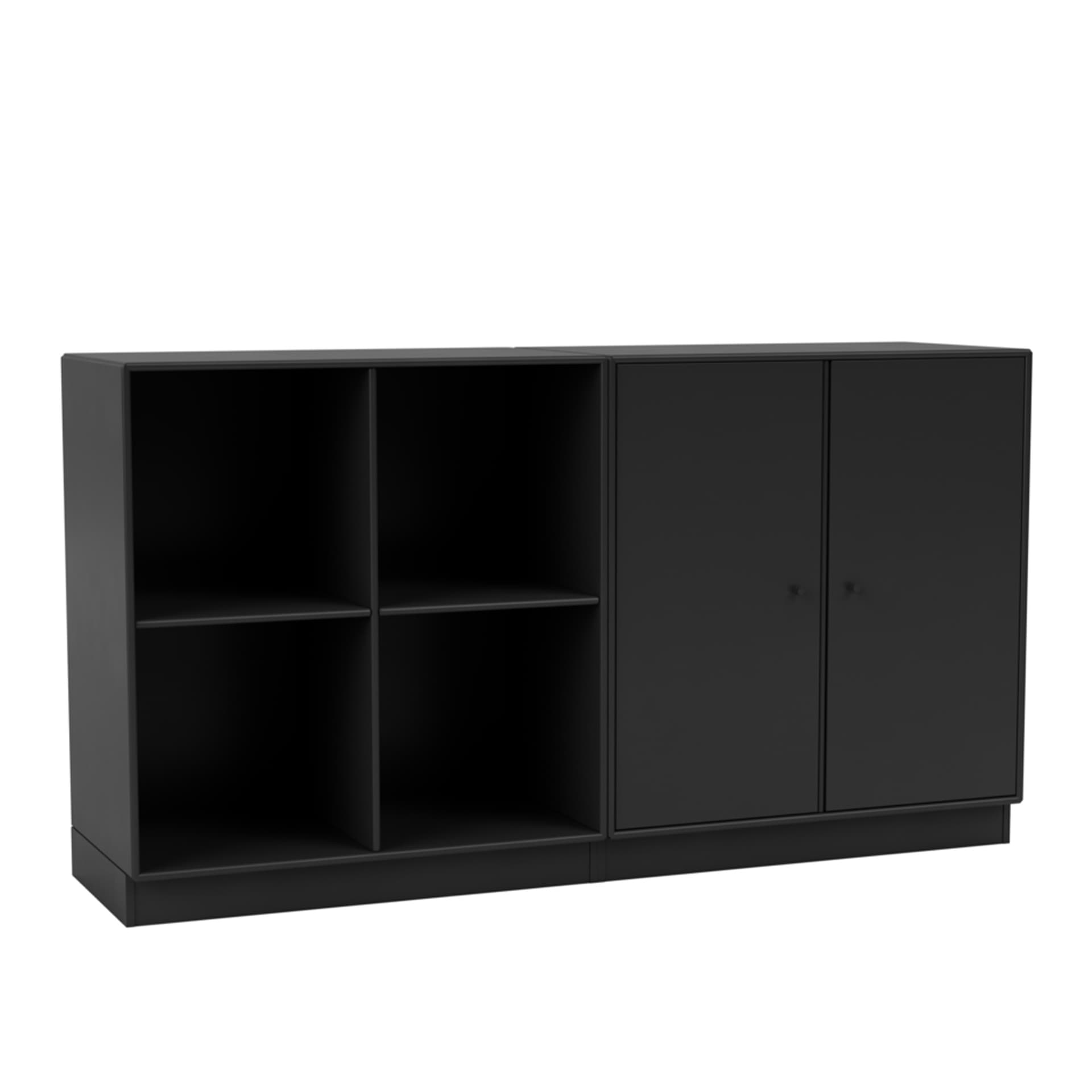 Montana - Pair Classic Sideboard 05-Black 07 Plinth 7 cm - Skänkar och sideboards - Peter J. Lassen - Svart - Trä
