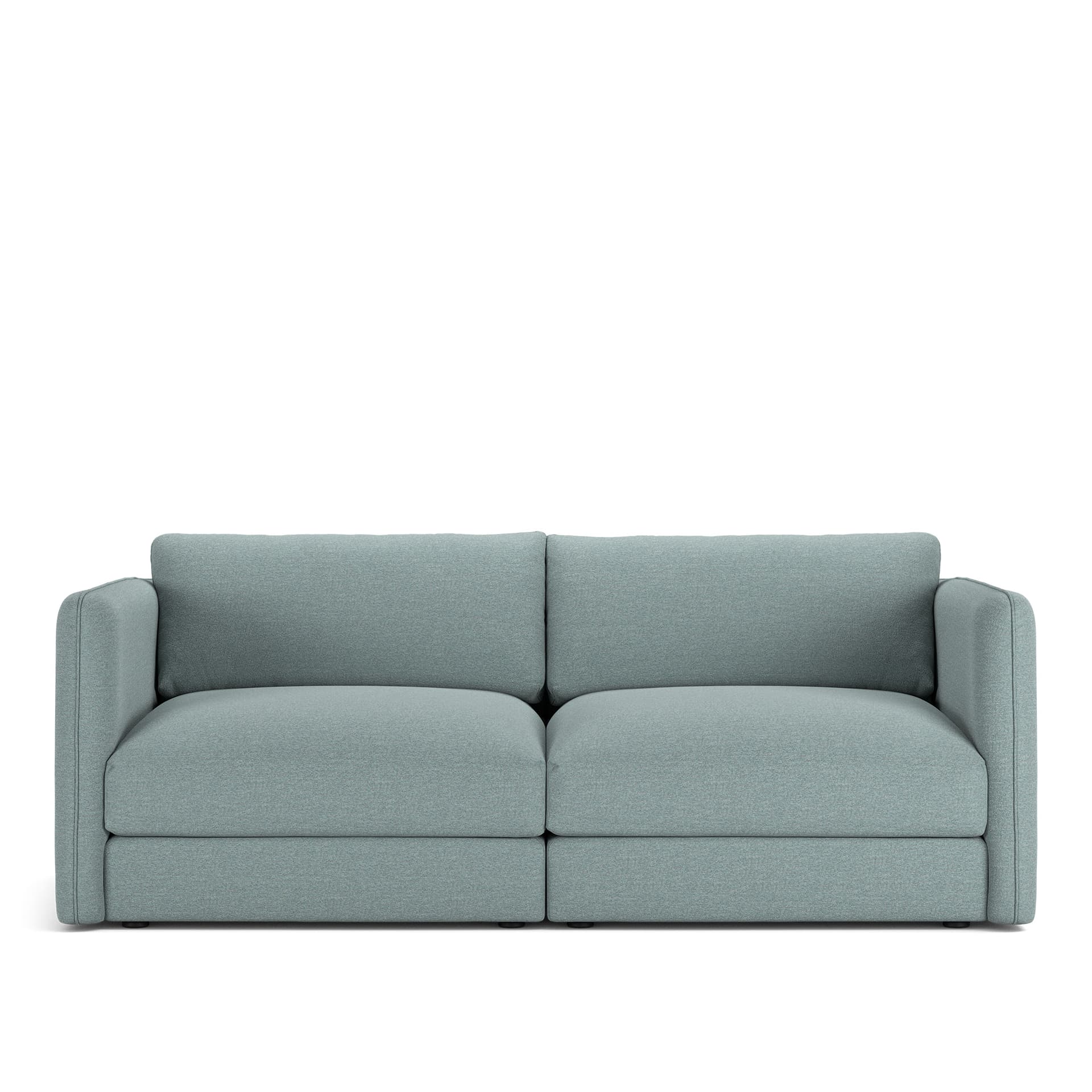 NOGA - Pavarotti 2-Seater, Fixed Cover, Cushion Variant 03, Lario 12 - Soffor - Blå