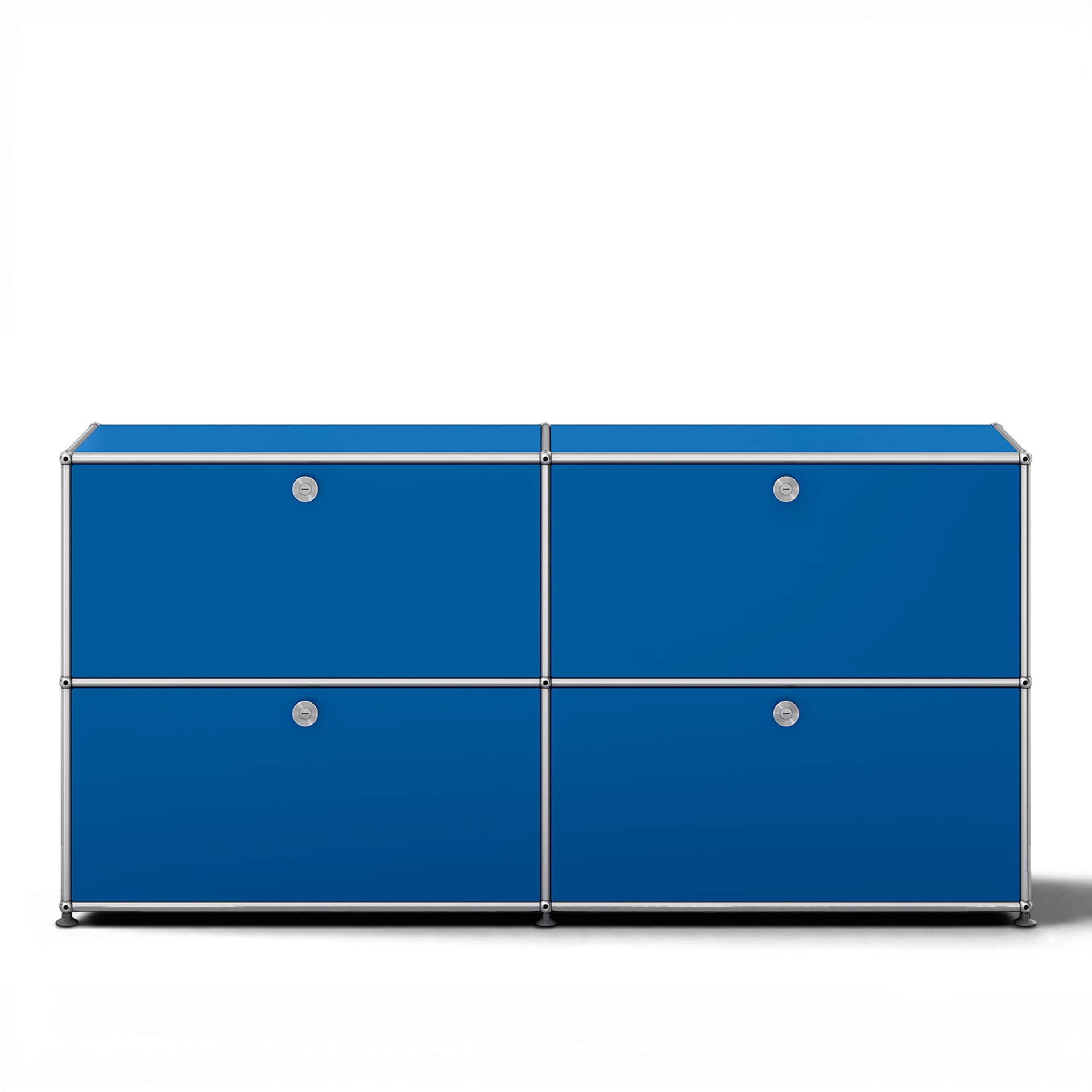 USM - USM Haller 109 Sideboard Gentian Blue - Skänkar och sideboards - Fritz Haller & Paul Schärer - Blå - Metall