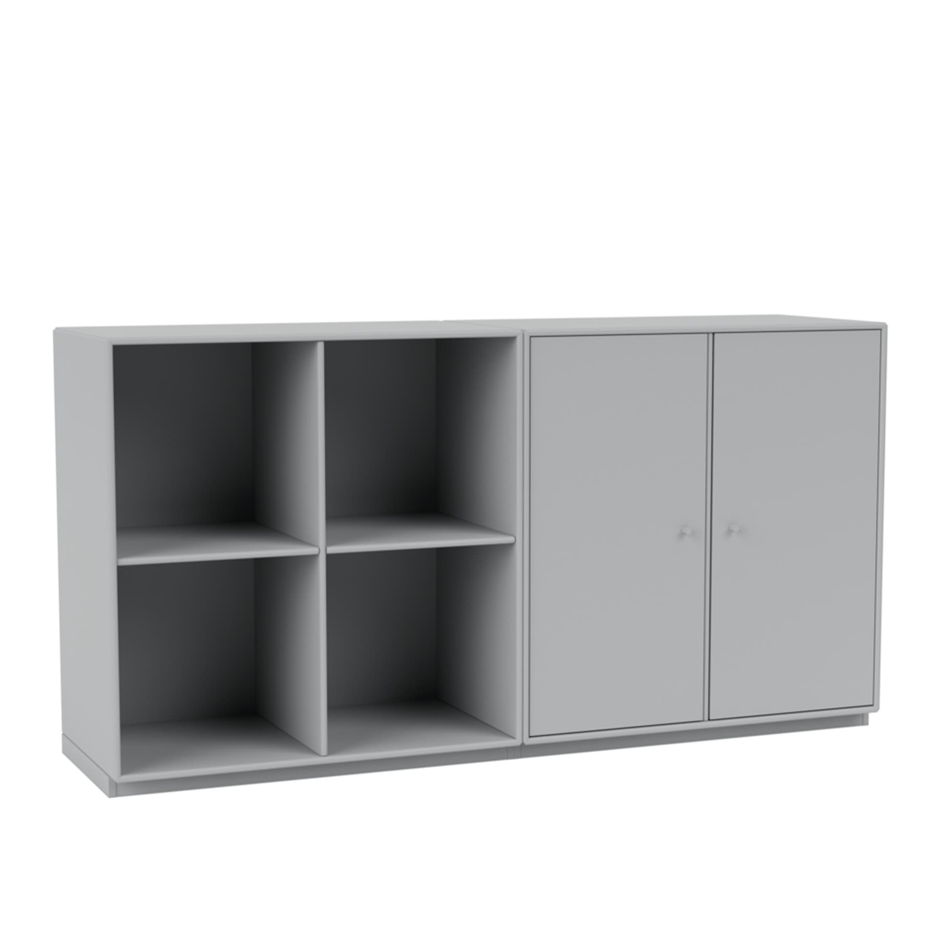 Montana - Pair Classic Sideboard 02-Fjord 06 Plinth 3 cm - Skänkar och sideboards - Peter J. Lassen - Blå - Trä