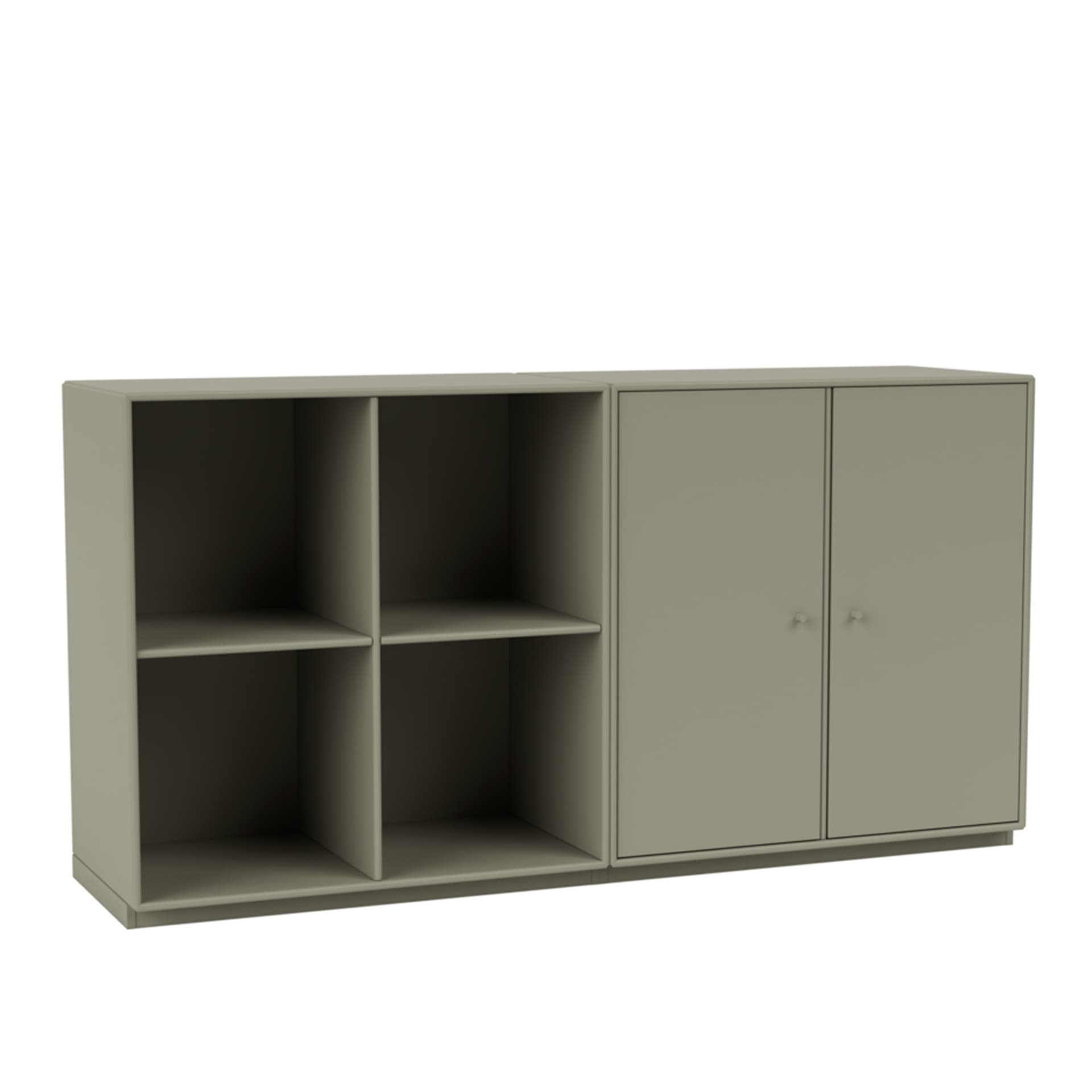 Montana - Pair Classic Sideboard 144-Fennel 06 Plinth 3 cm - Skänkar och sideboards - Peter J. Lassen - Grön - Trä