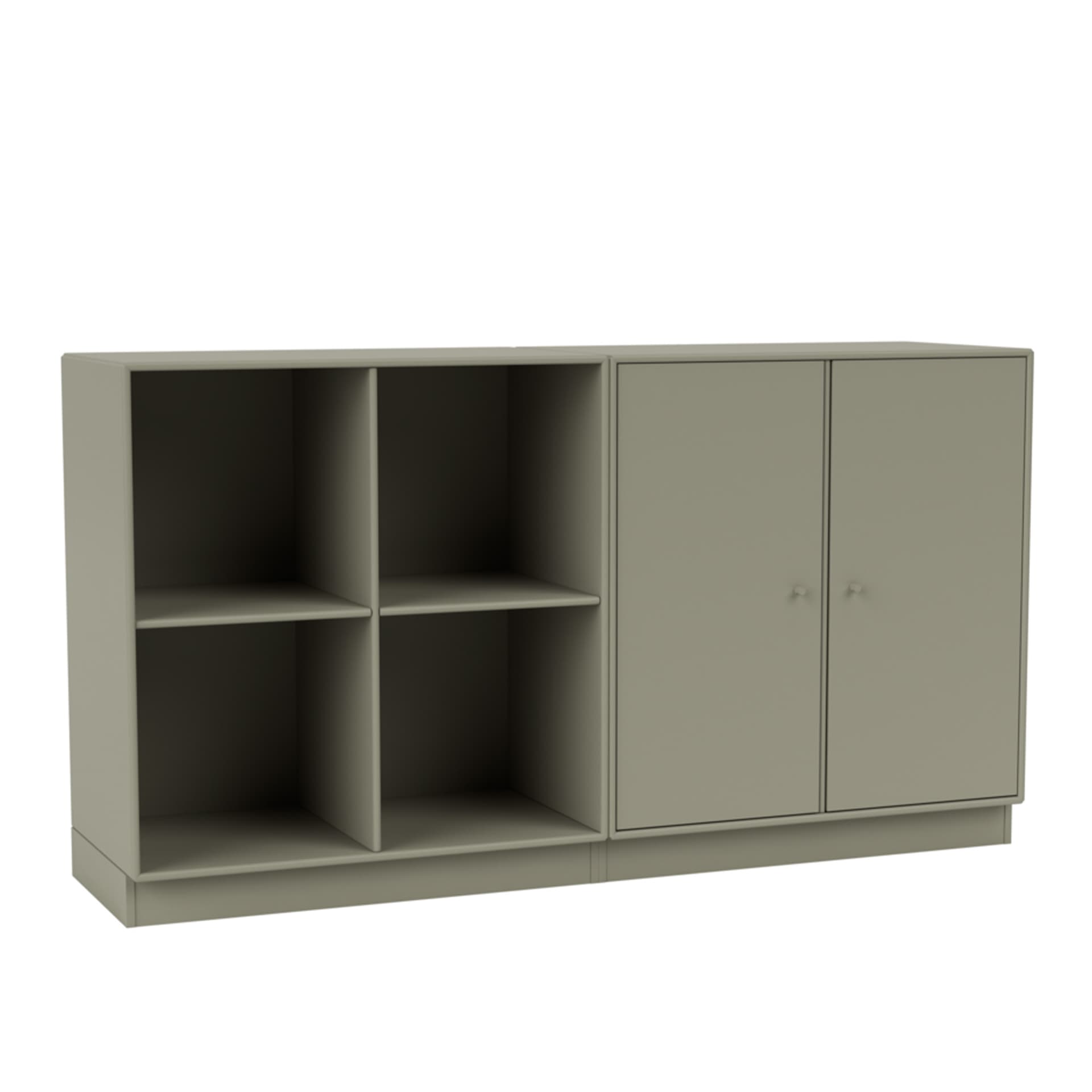Montana - Pair Classic Sideboard 144-Fennel 07 Plinth 7 cm - Skänkar och sideboards - Peter J. Lassen - Grön - Trä
