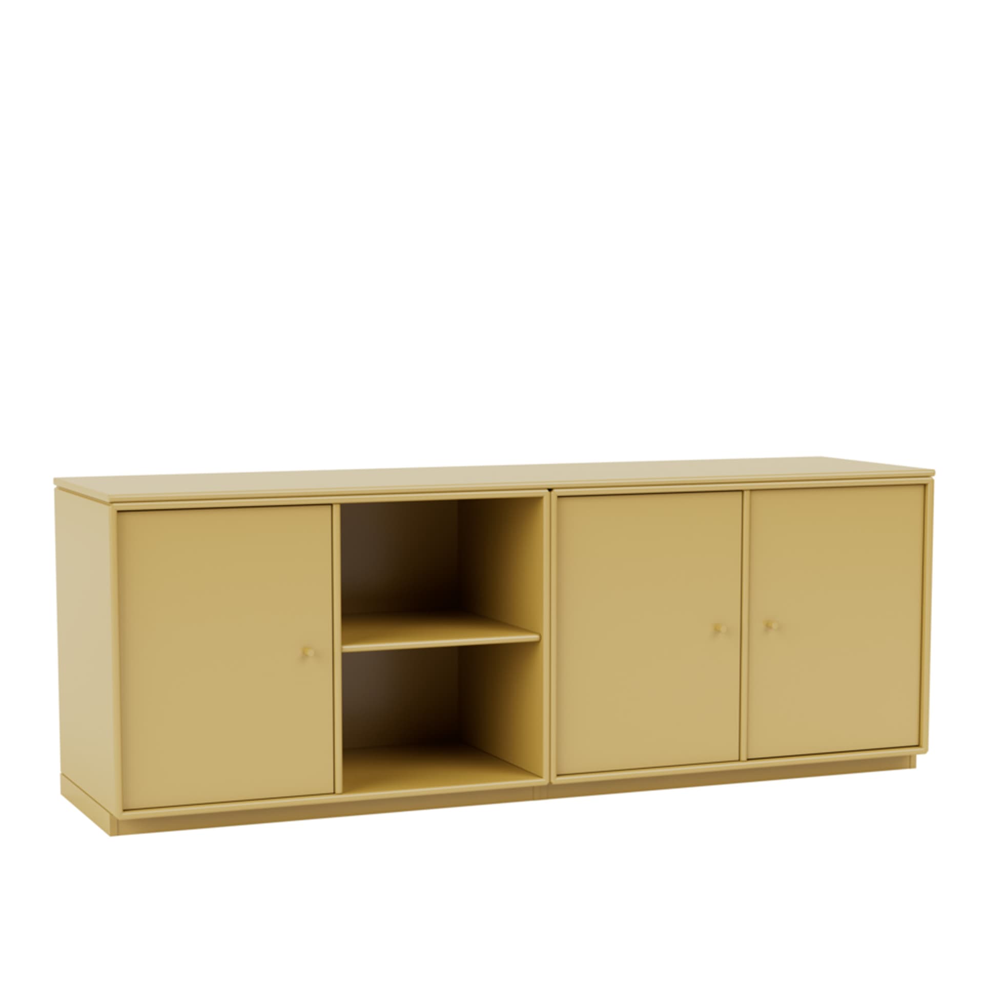 Montana - Save Lowboard 157-Cumin 06 Plinth 3 cm - Skänkar och sideboards - Peter J. Lassen - Gul - Trä