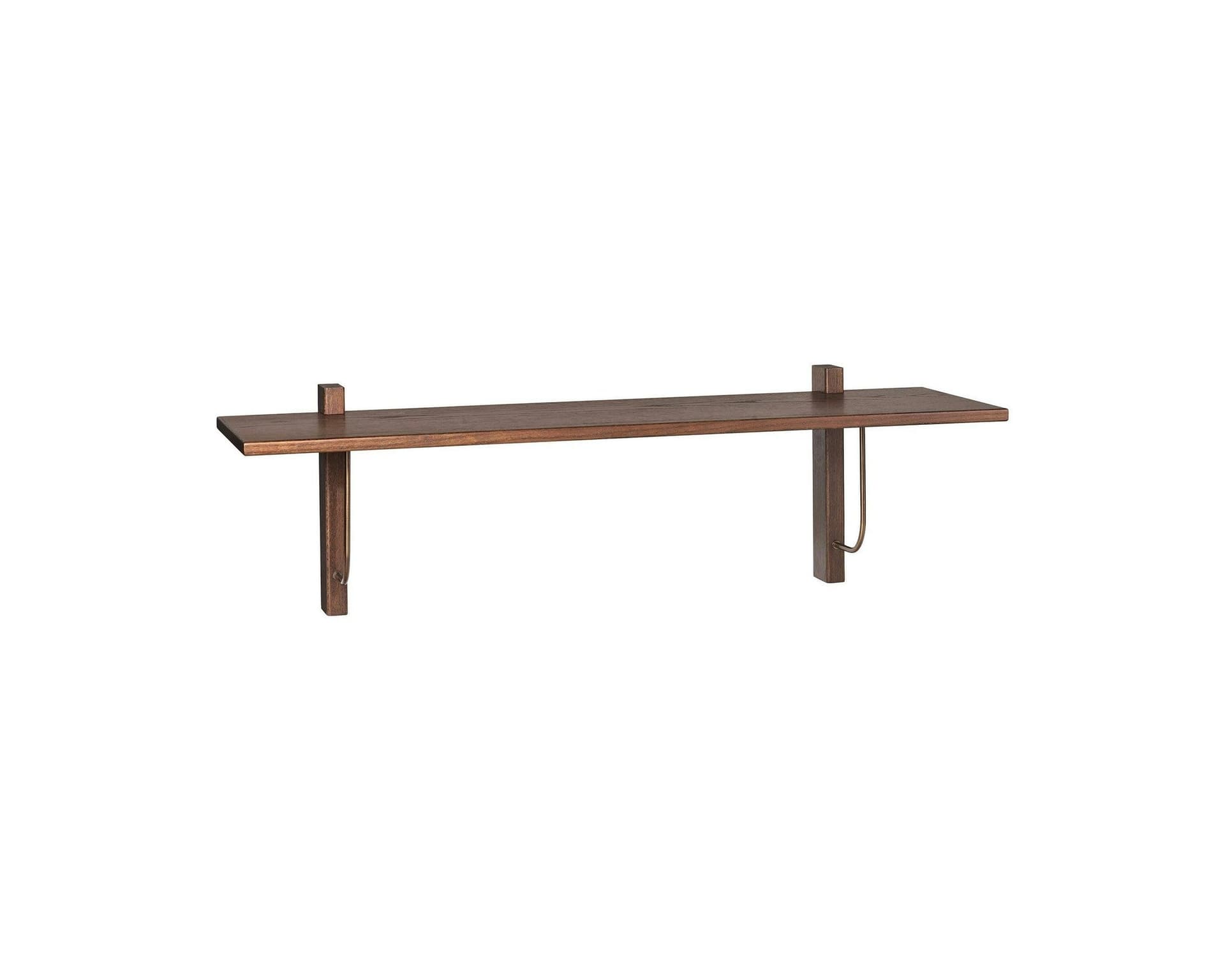 Audo Copenhagen Corbel vägghylla 100 cm Dark Stained Oak