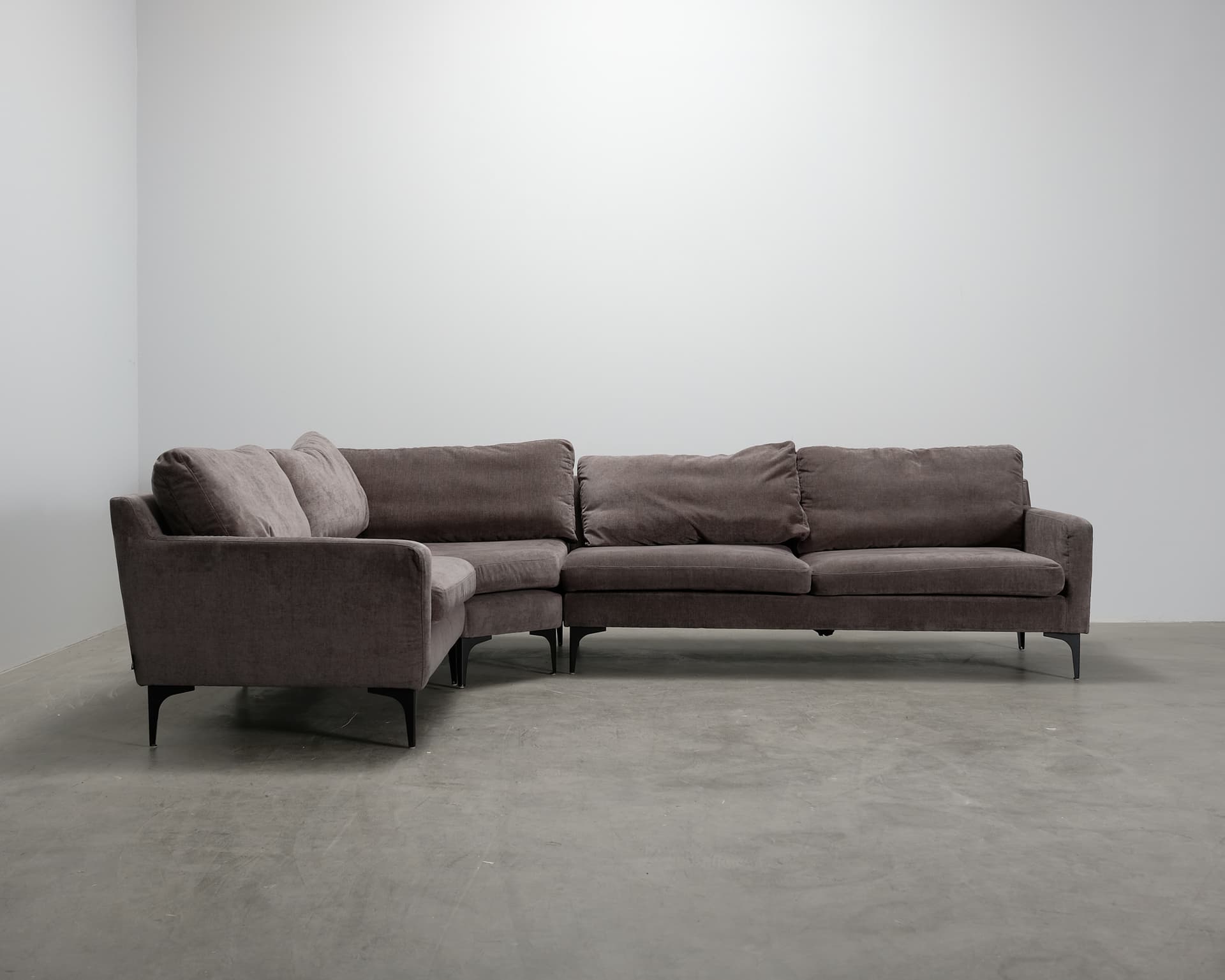 Sofacompany Astha hörnsoffa Danny Steel Grey