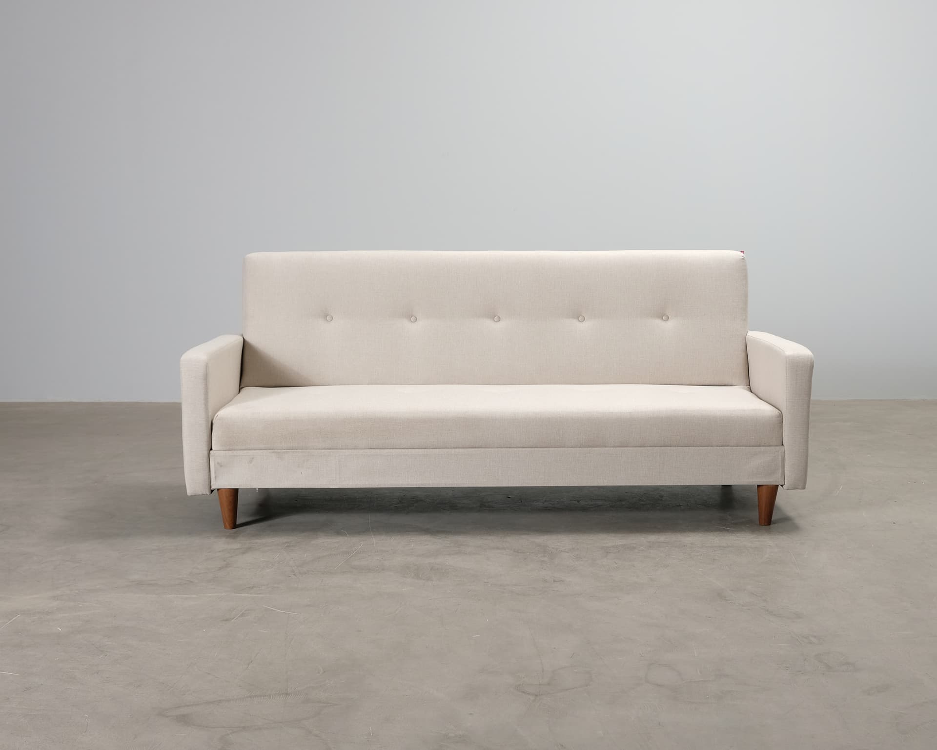 Evila Originals Hiko 3-sits bäddsoffa Cream