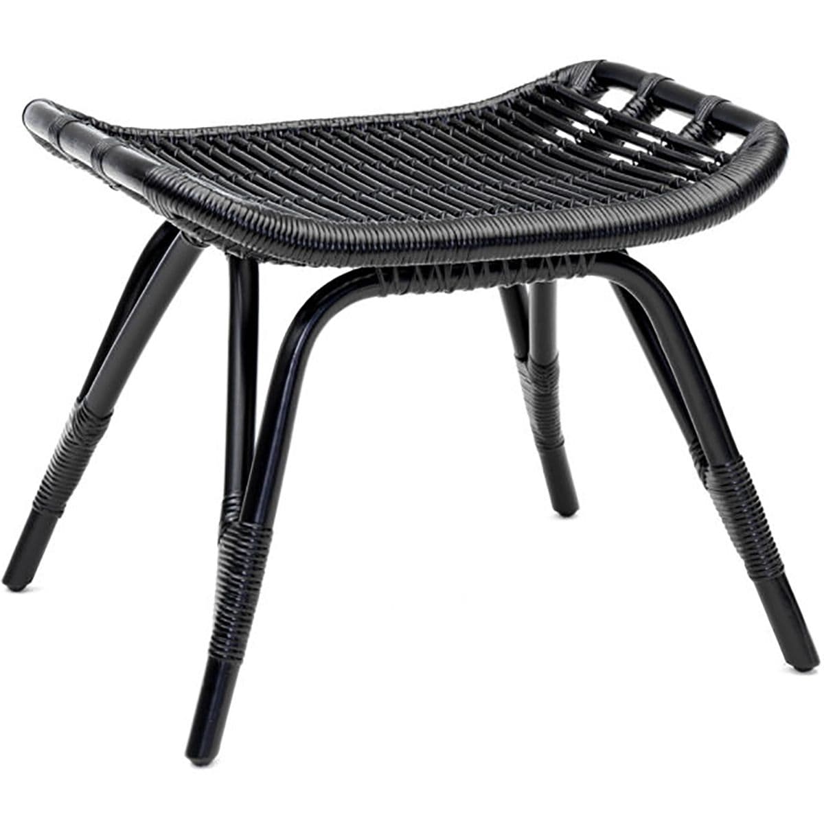 Sika Design, Monet Fotpall Rotting Svart Sika Design, Monet Fotpall Rotting Svart